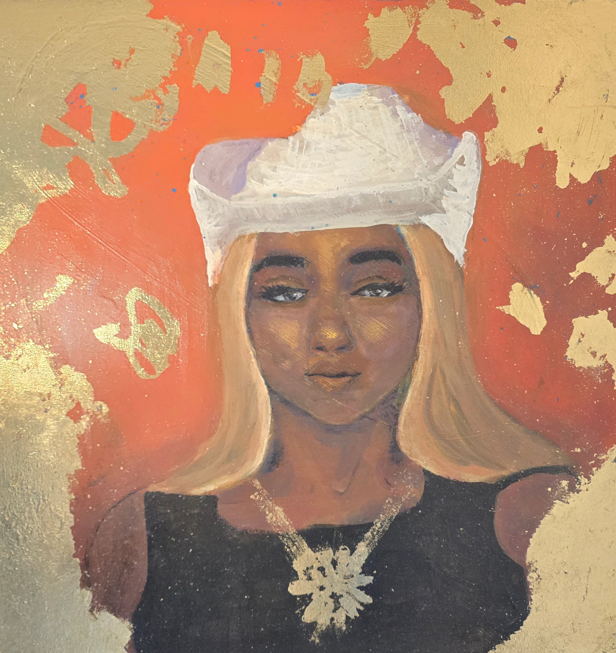 Gilded Portrait