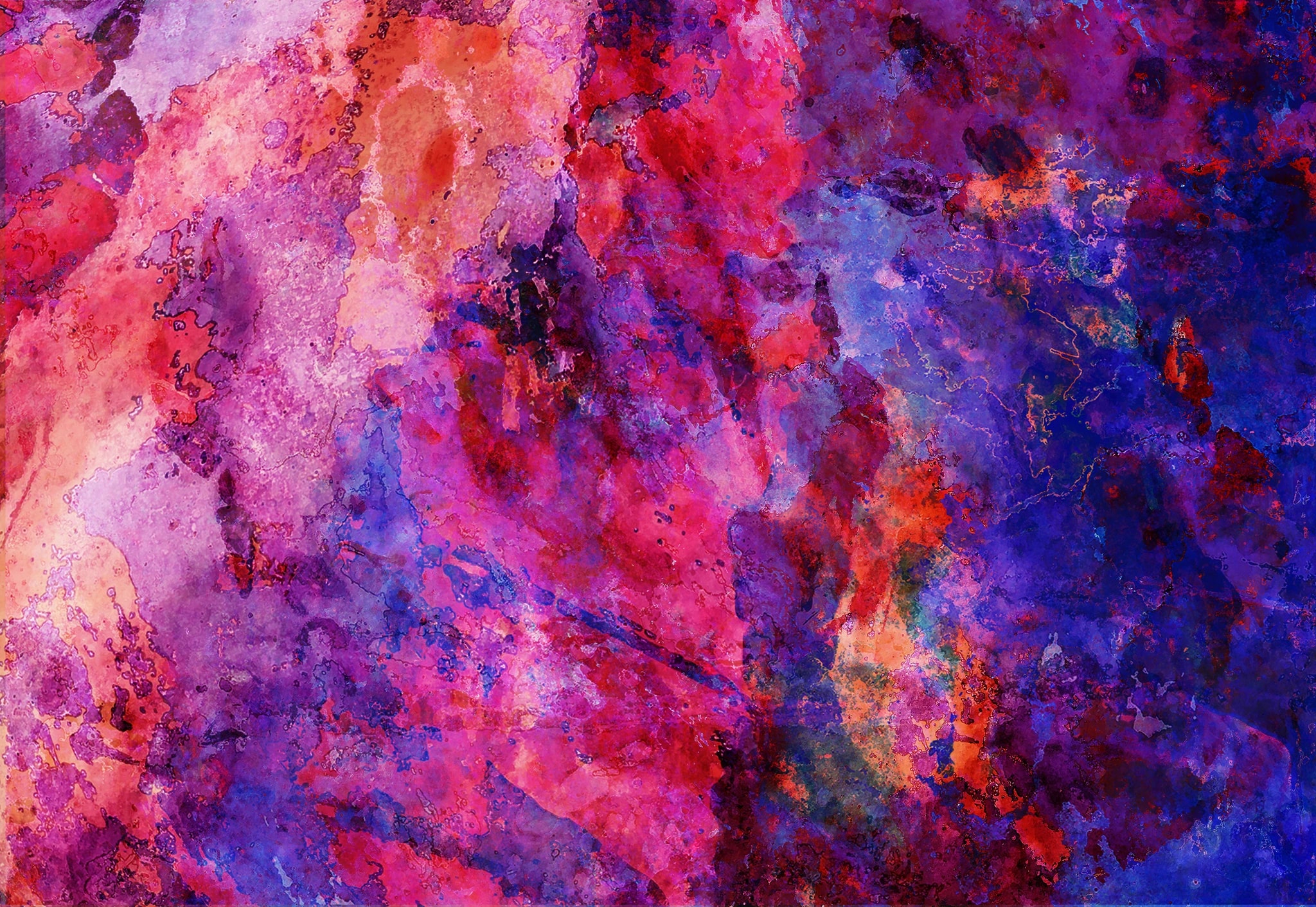 Purples and pinks