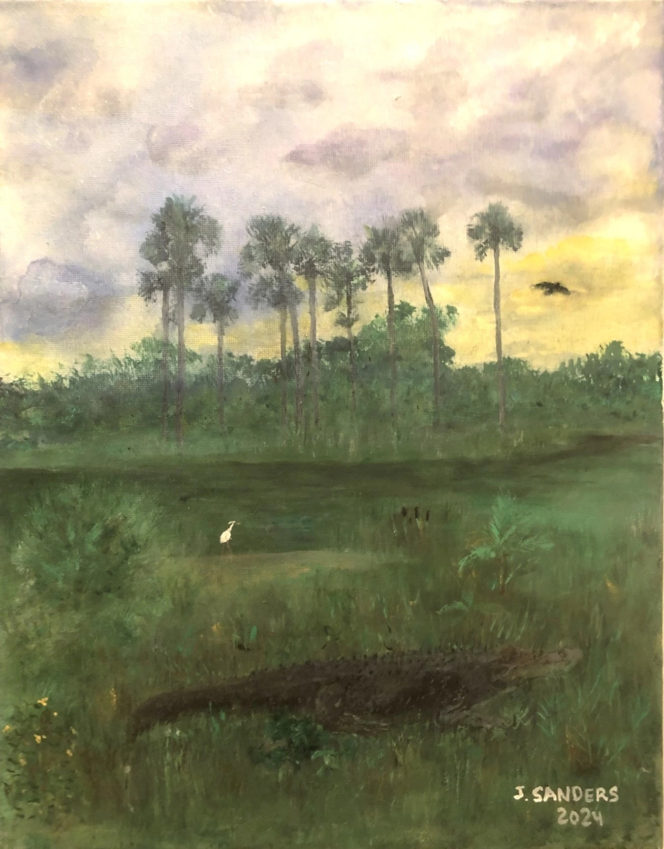 Whispers of the Wetlands: A Serene Encounter with Nature's Majesty