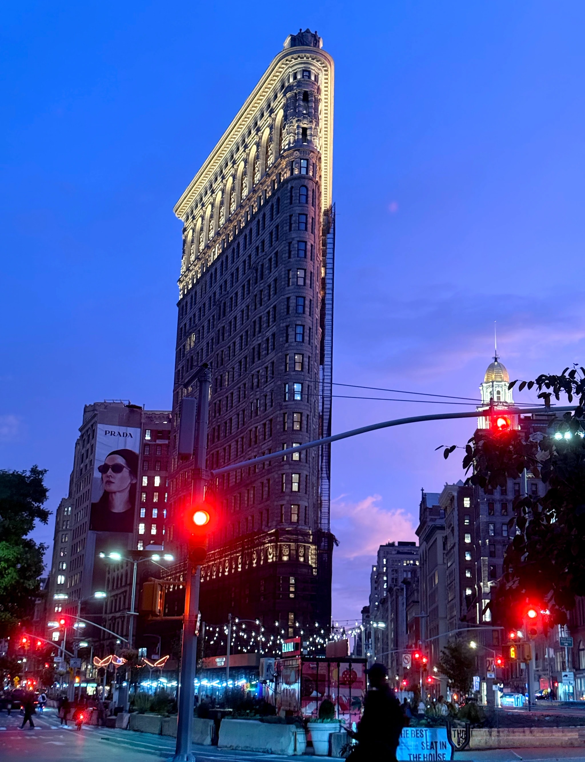 Blue Flatiron Night
