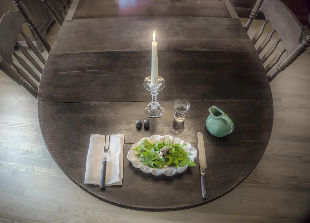 Spring Supper: Dandelion and Morel