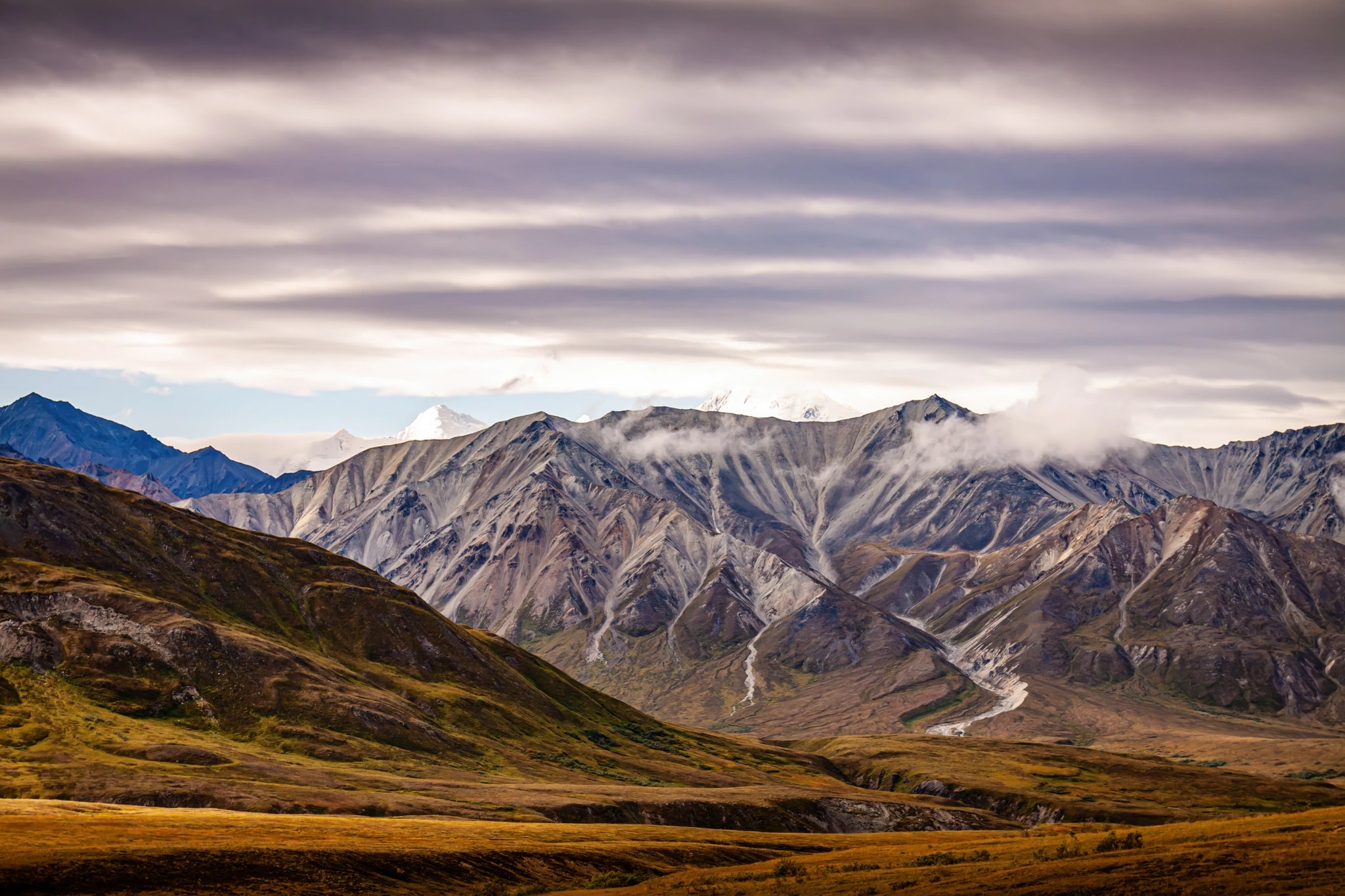 Tundra Beneath Brooding Skies