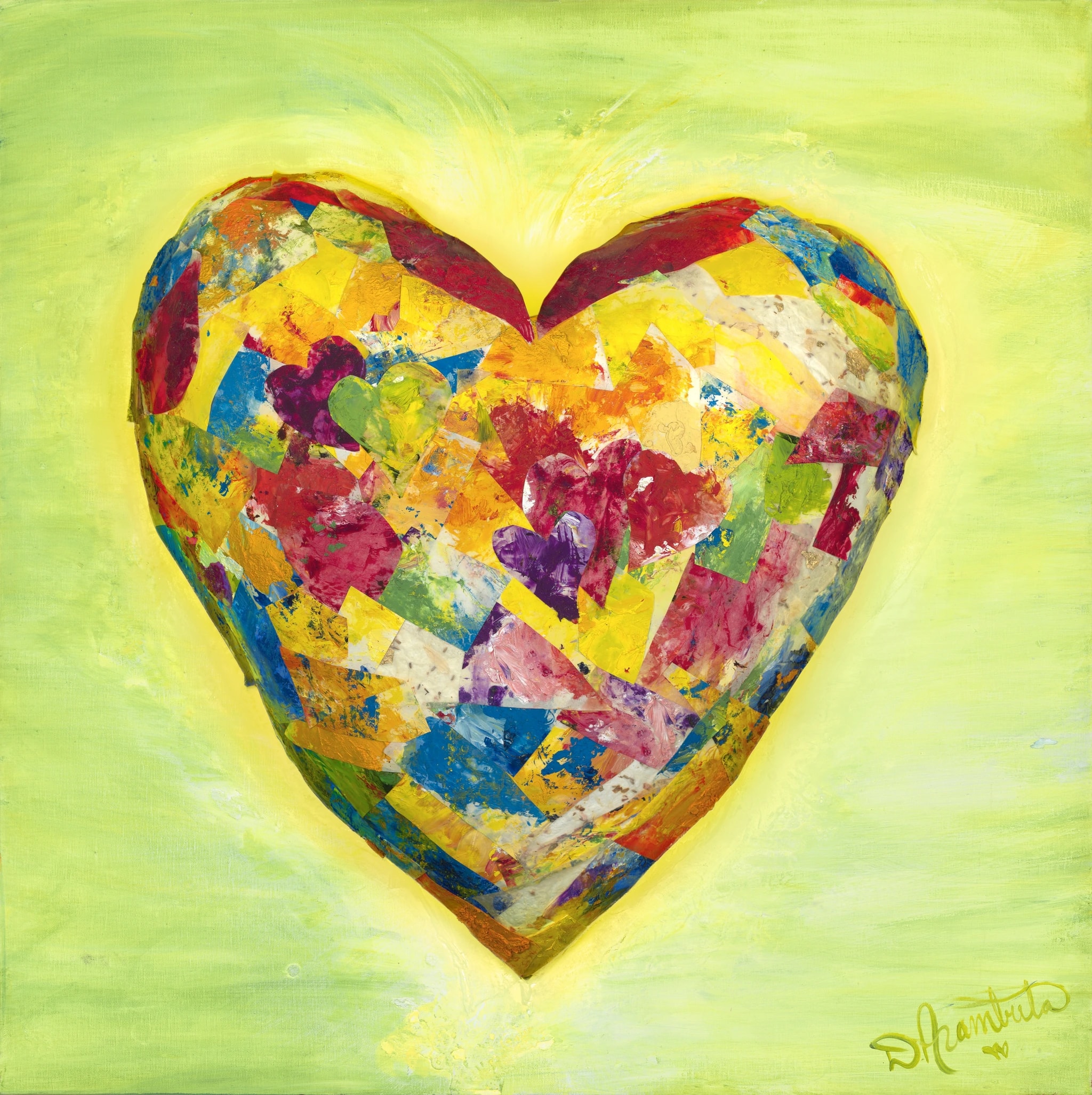 Vibrant Heart: A Joyful Celebration of Color and Creativity