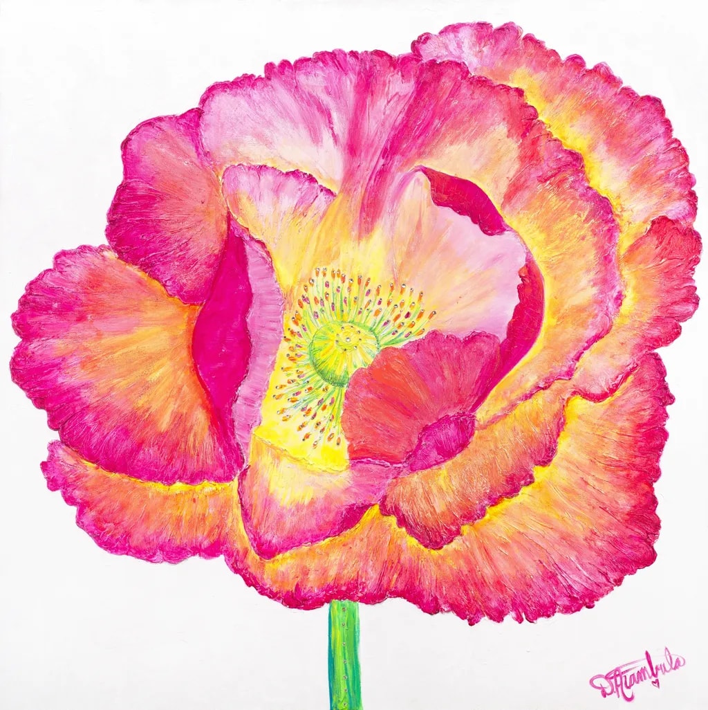 Vibrant Bloom: A Colorful Celebration of Nature's Beauty