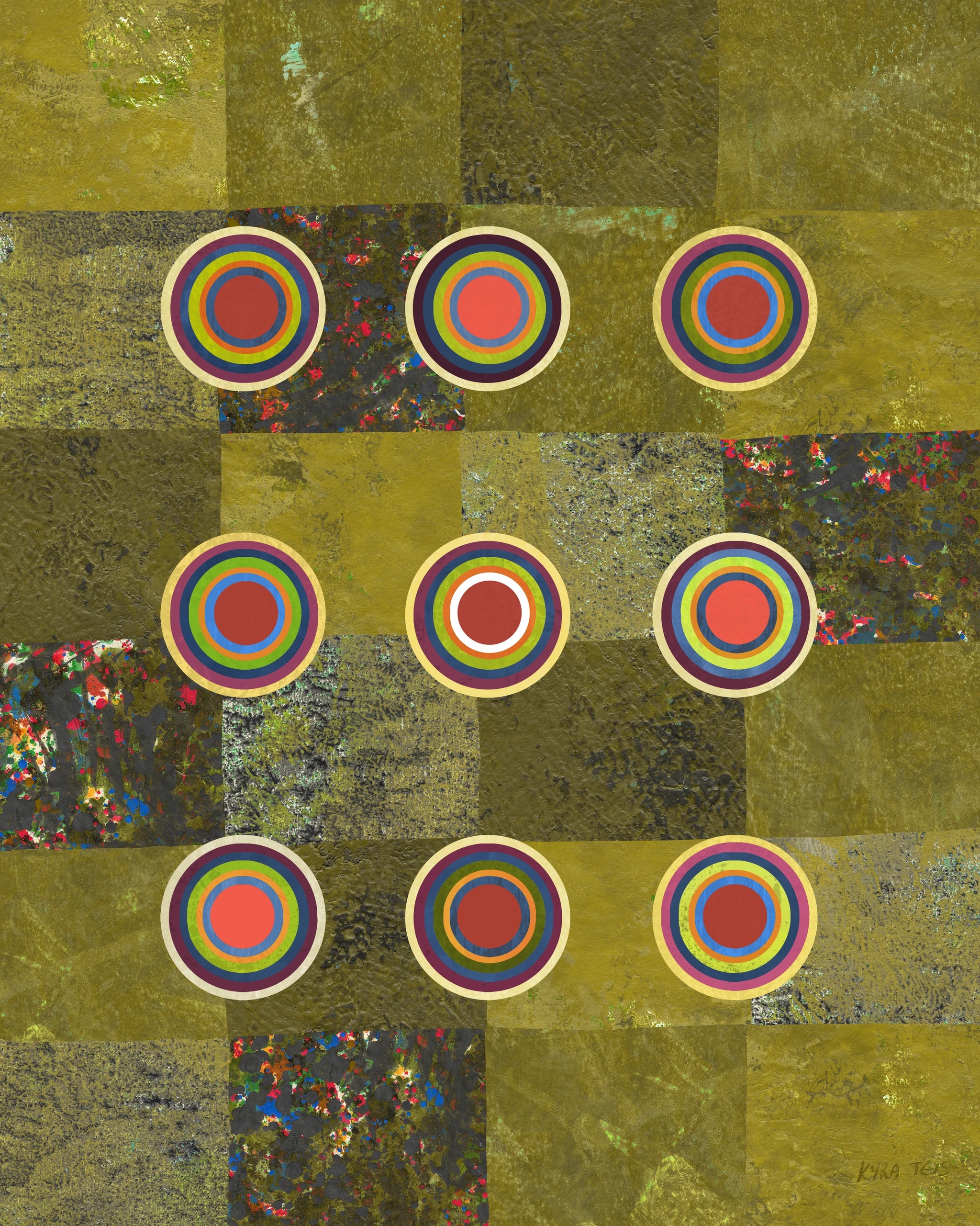 Concentric Color Grid