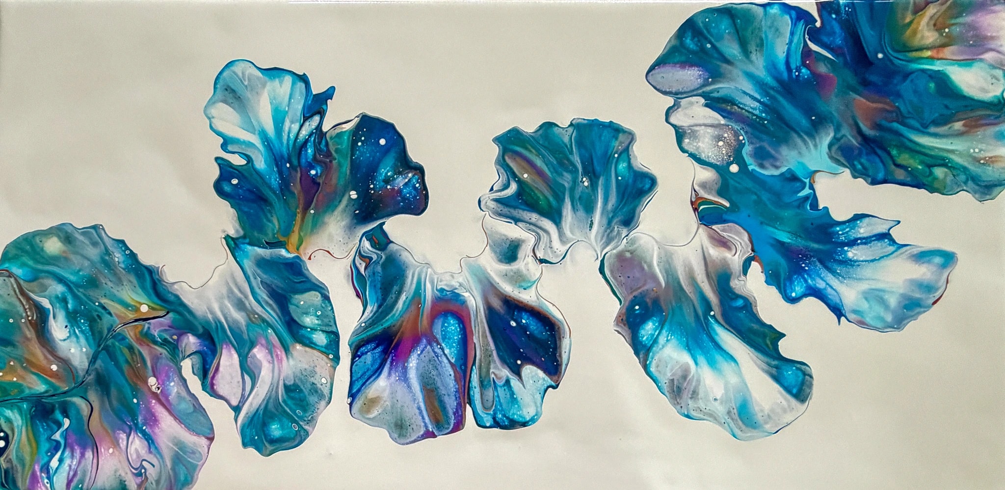 Blue Iris Bloom
