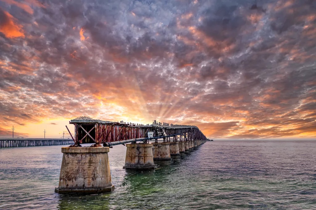 Whispers of Time: The Forgotten Pier at Dusk