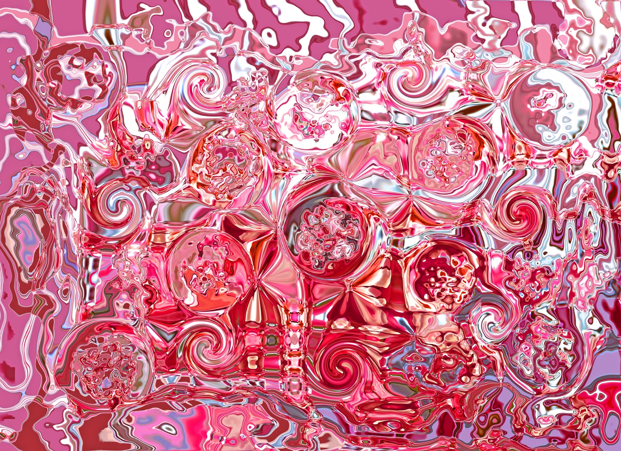 Crimson Swirls
