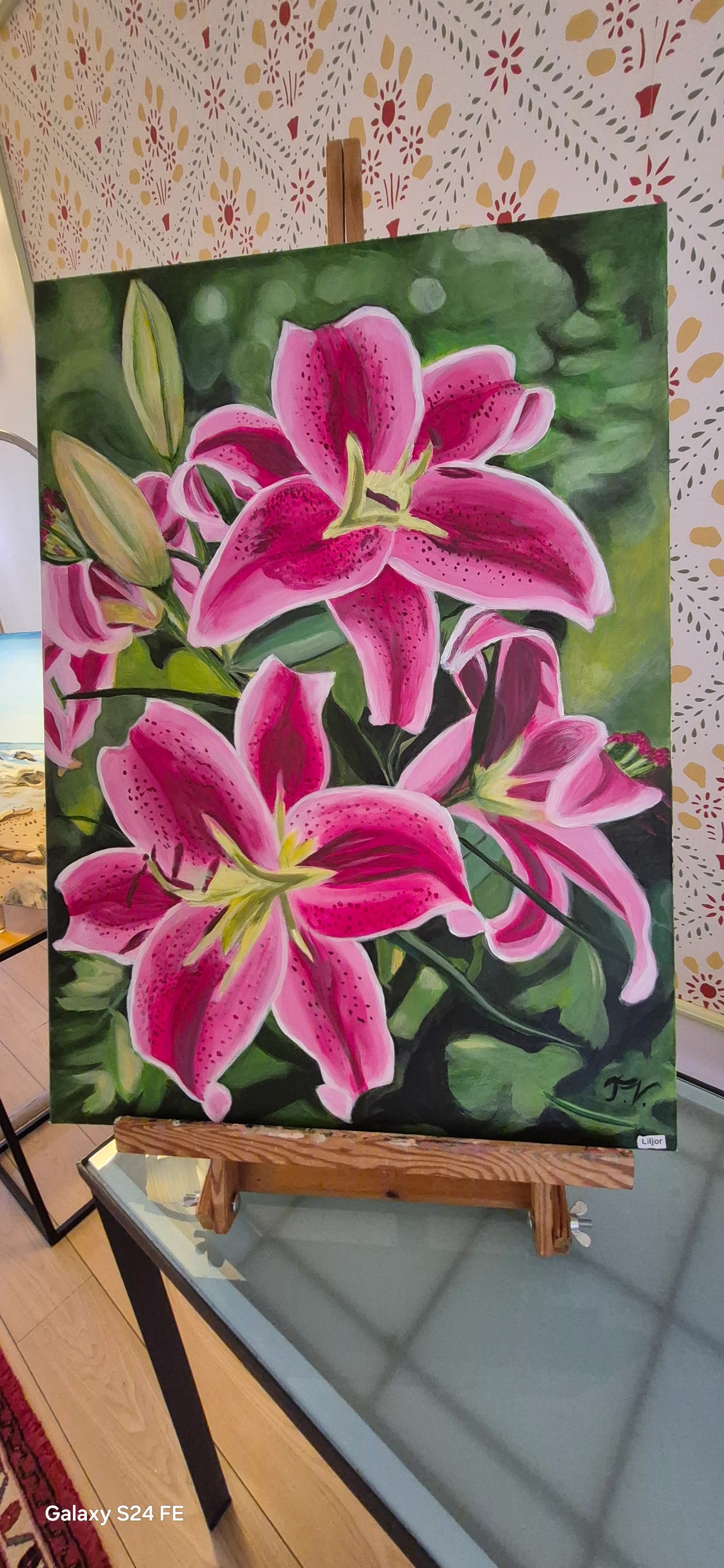 Pink Lily Garden