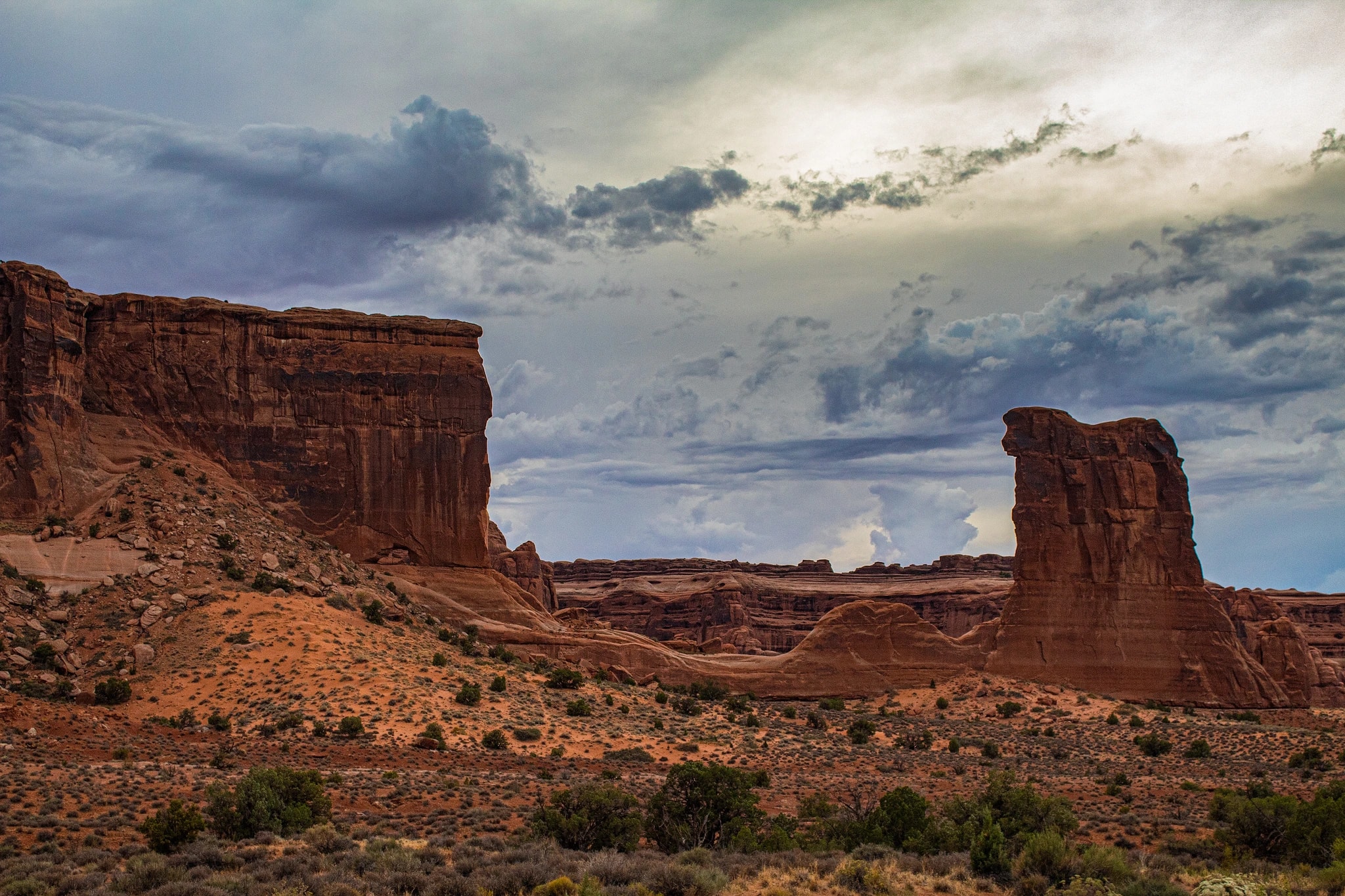 Courthouse Towers, Arches National Park