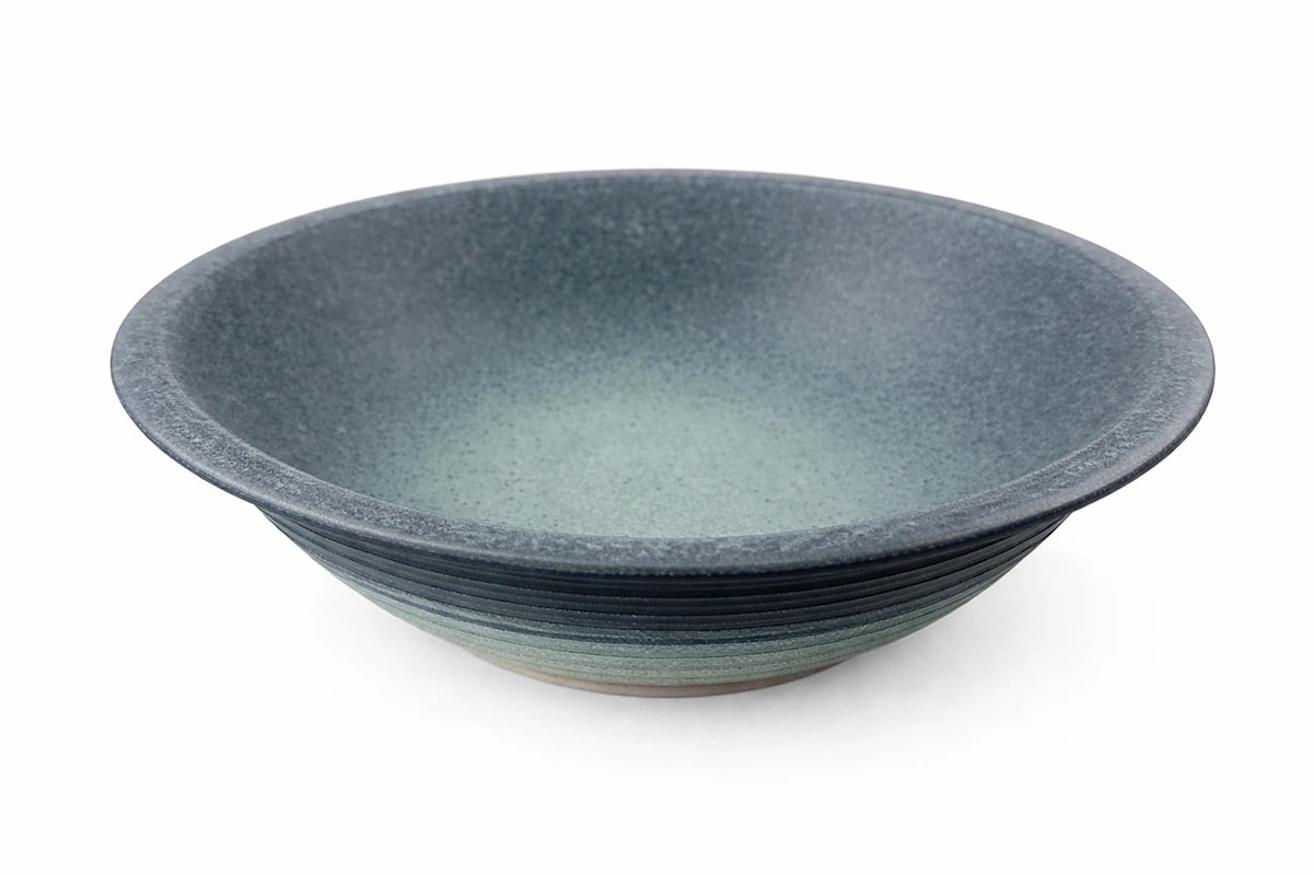 Gray Gradient Incised Bowl