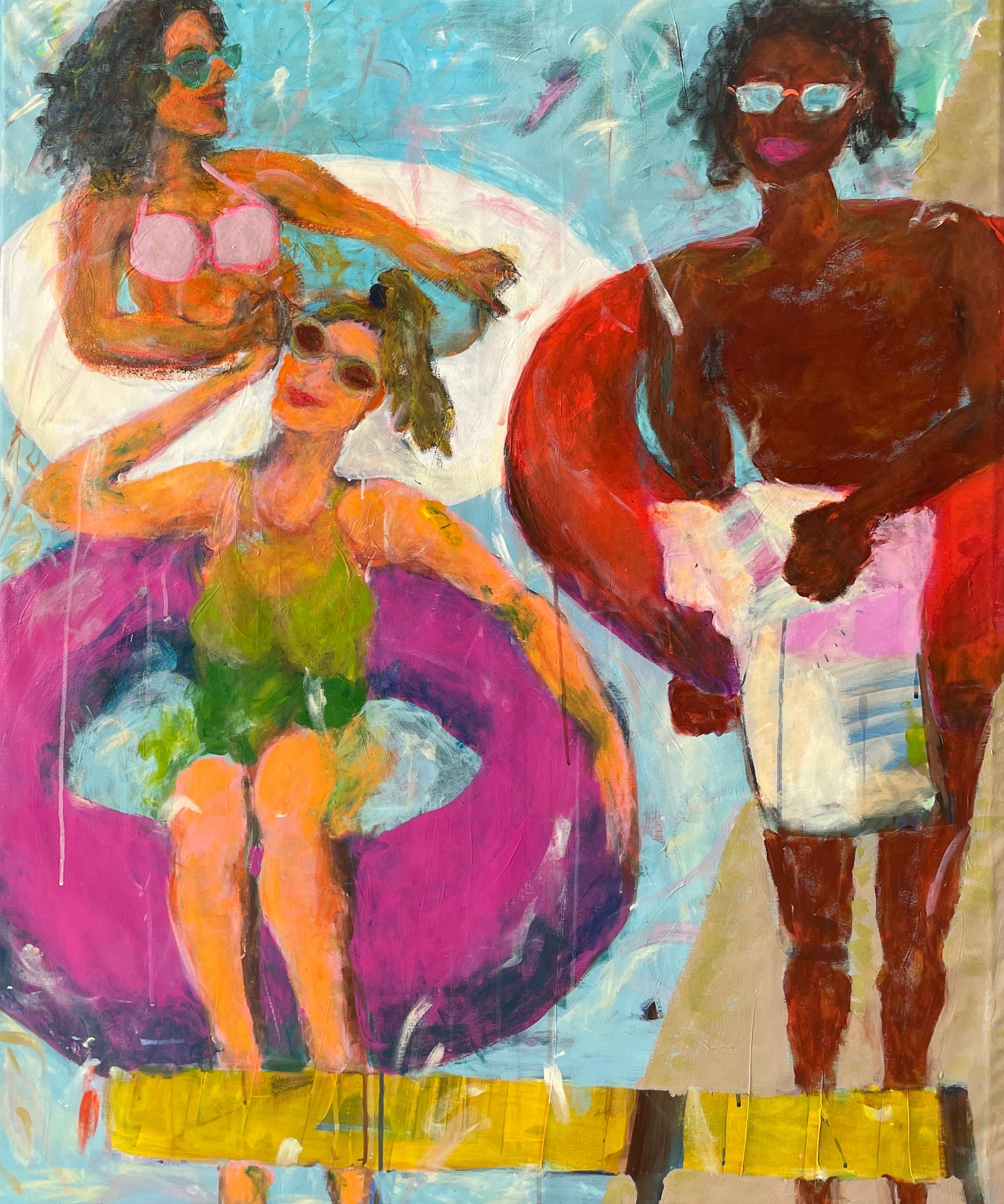 Poolside Gathering