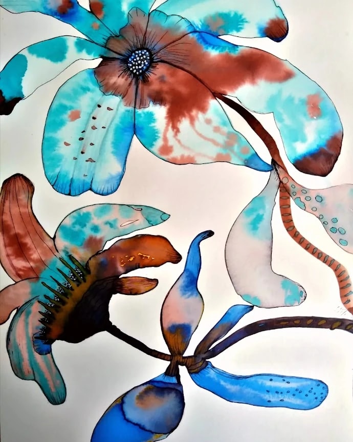 Abstract Floral Study