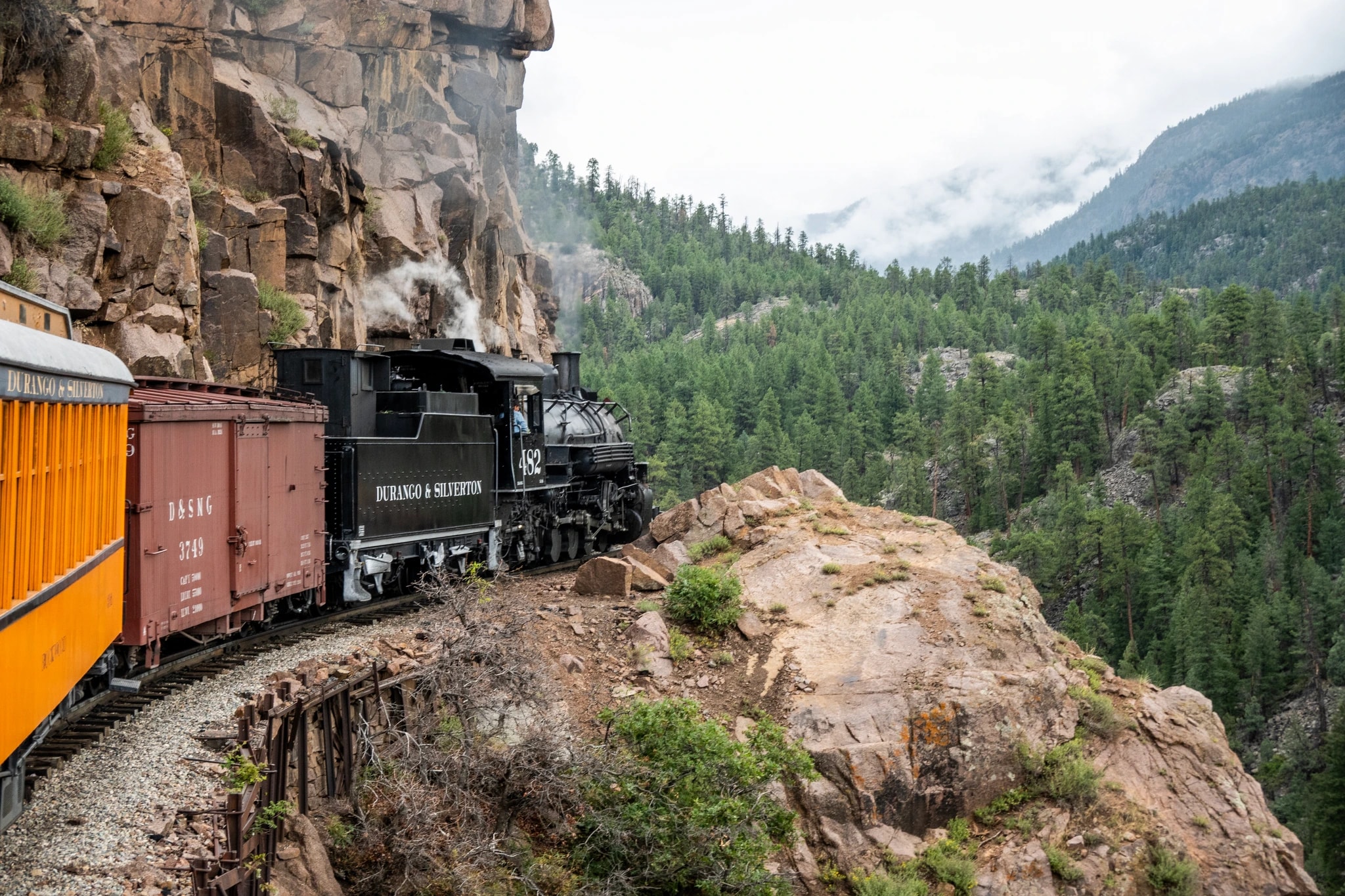 Steam Through the San Juan Mountains
