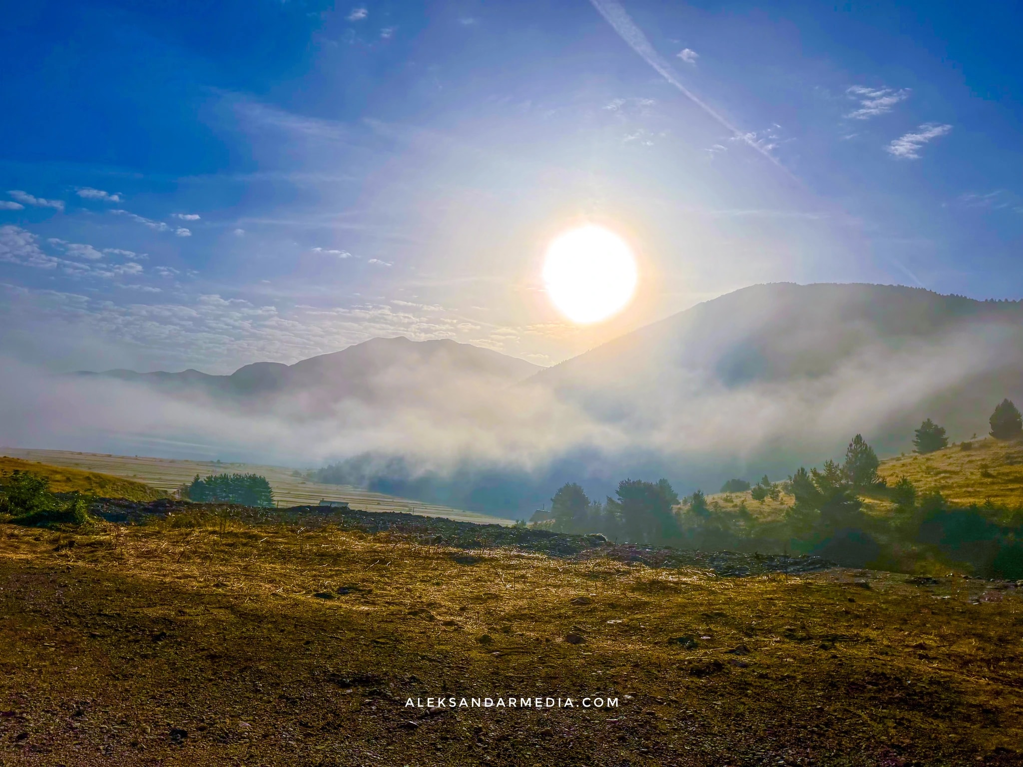 Mountain Sunrise Mist