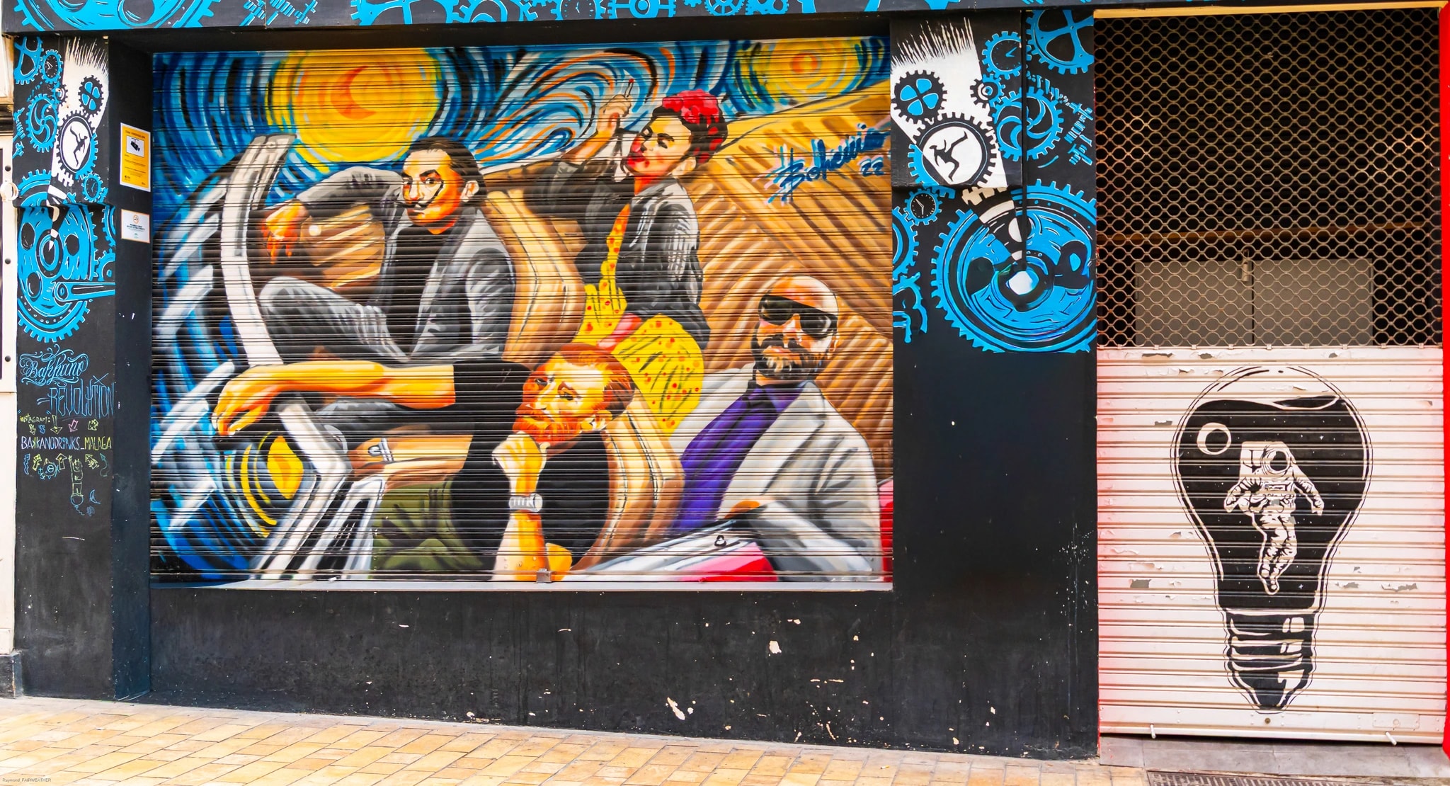 Street Scene in Motion