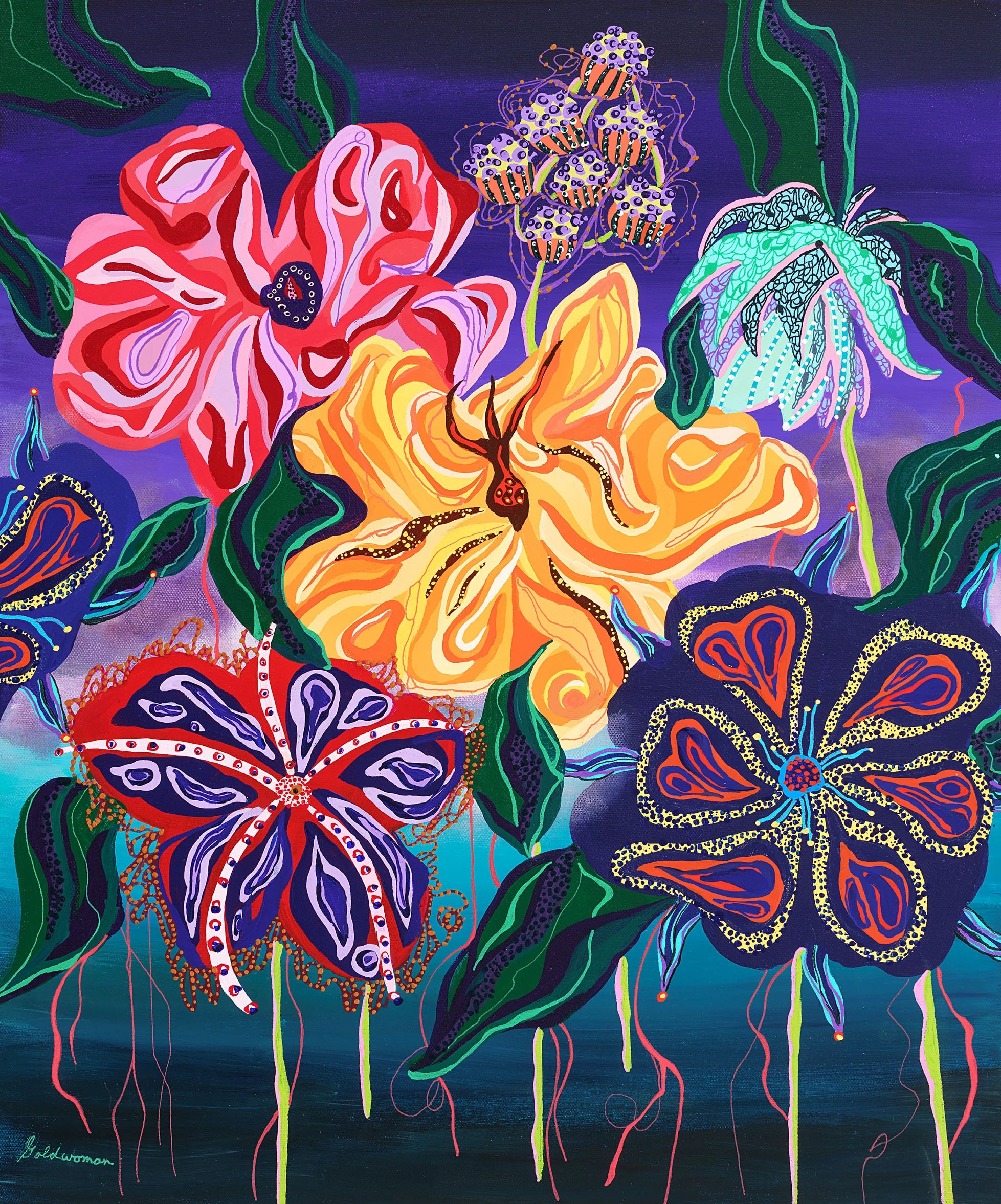 Vibrant Blossoms: A Kaleidoscope of Colorful Floral Expressions