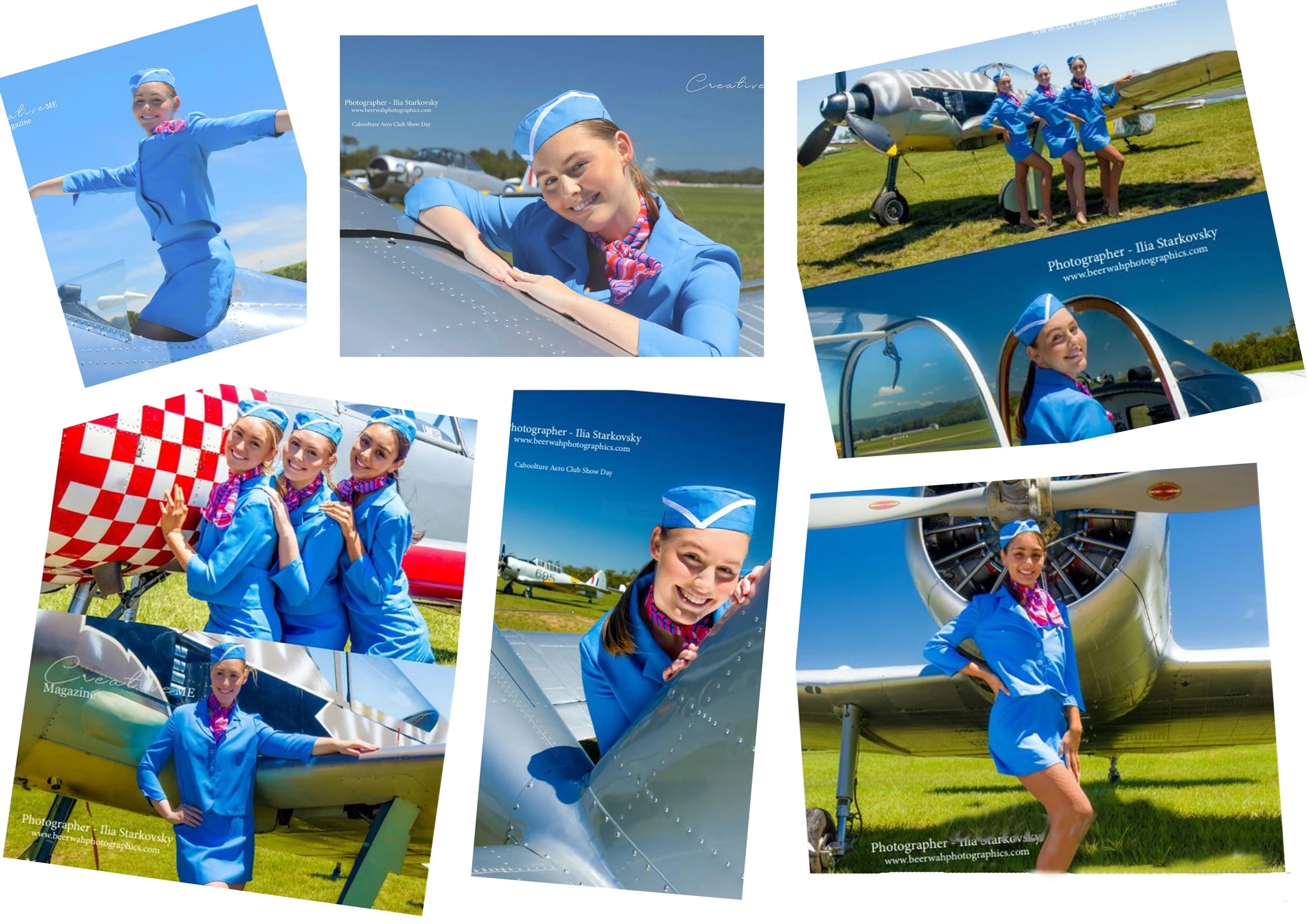 Aviation Crew Collage