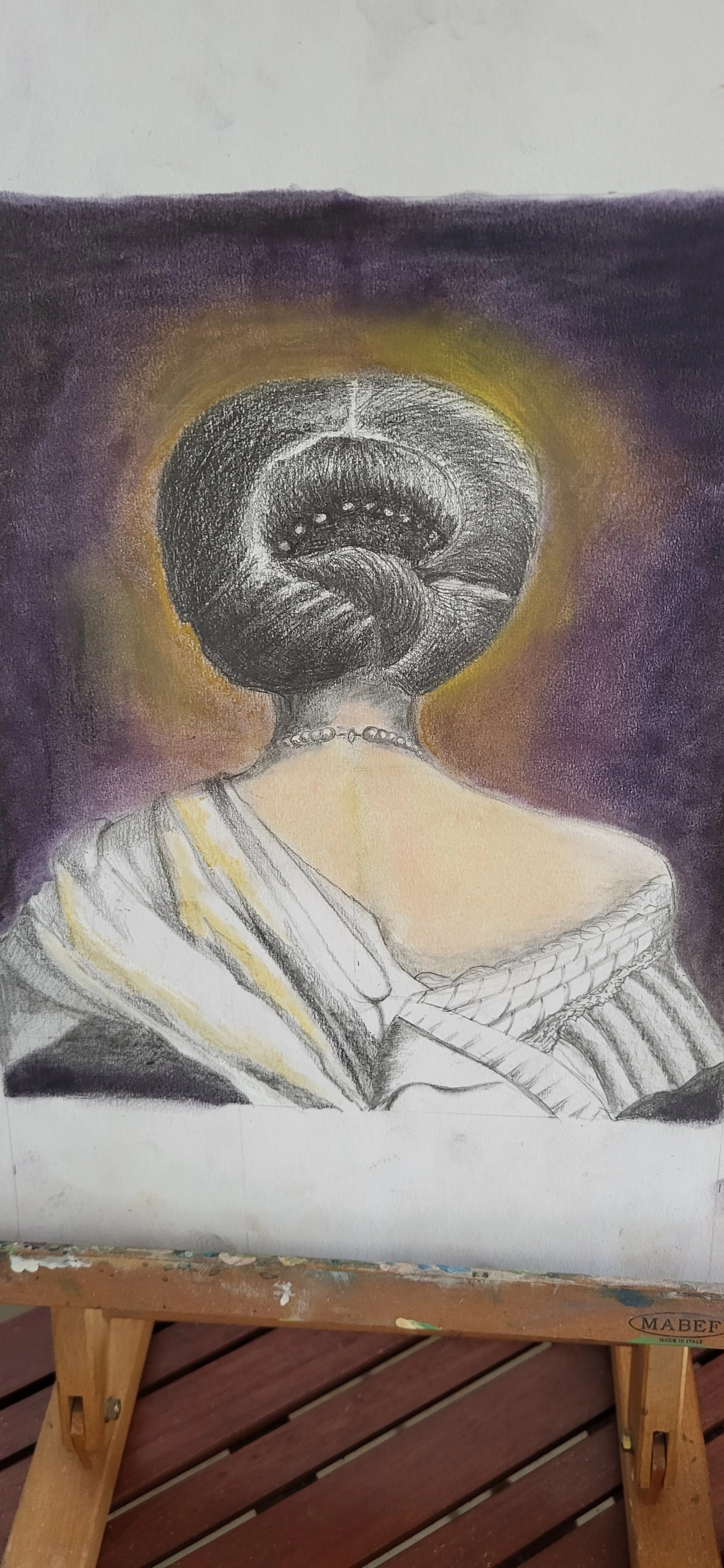 Back View Elegance