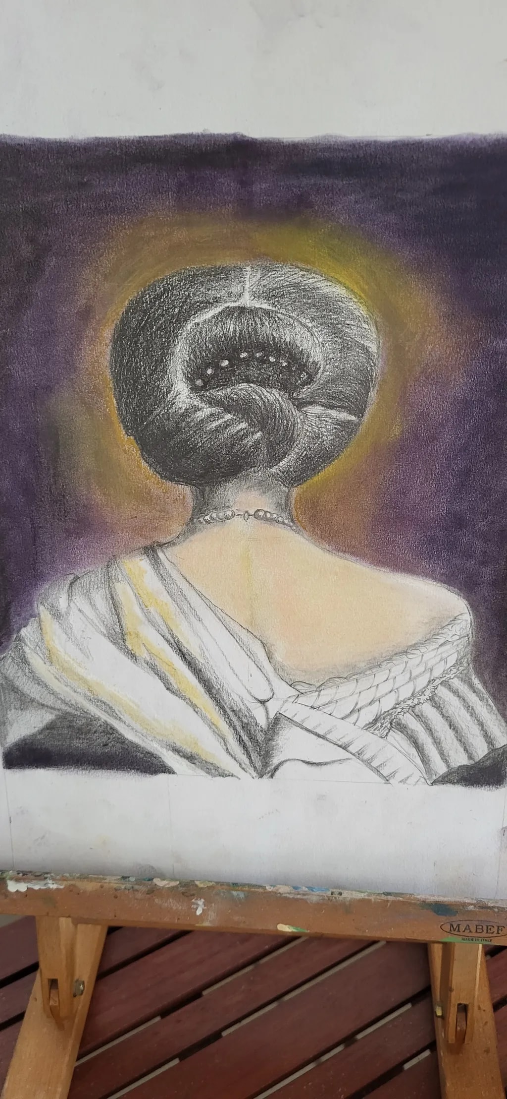 Back View Elegance