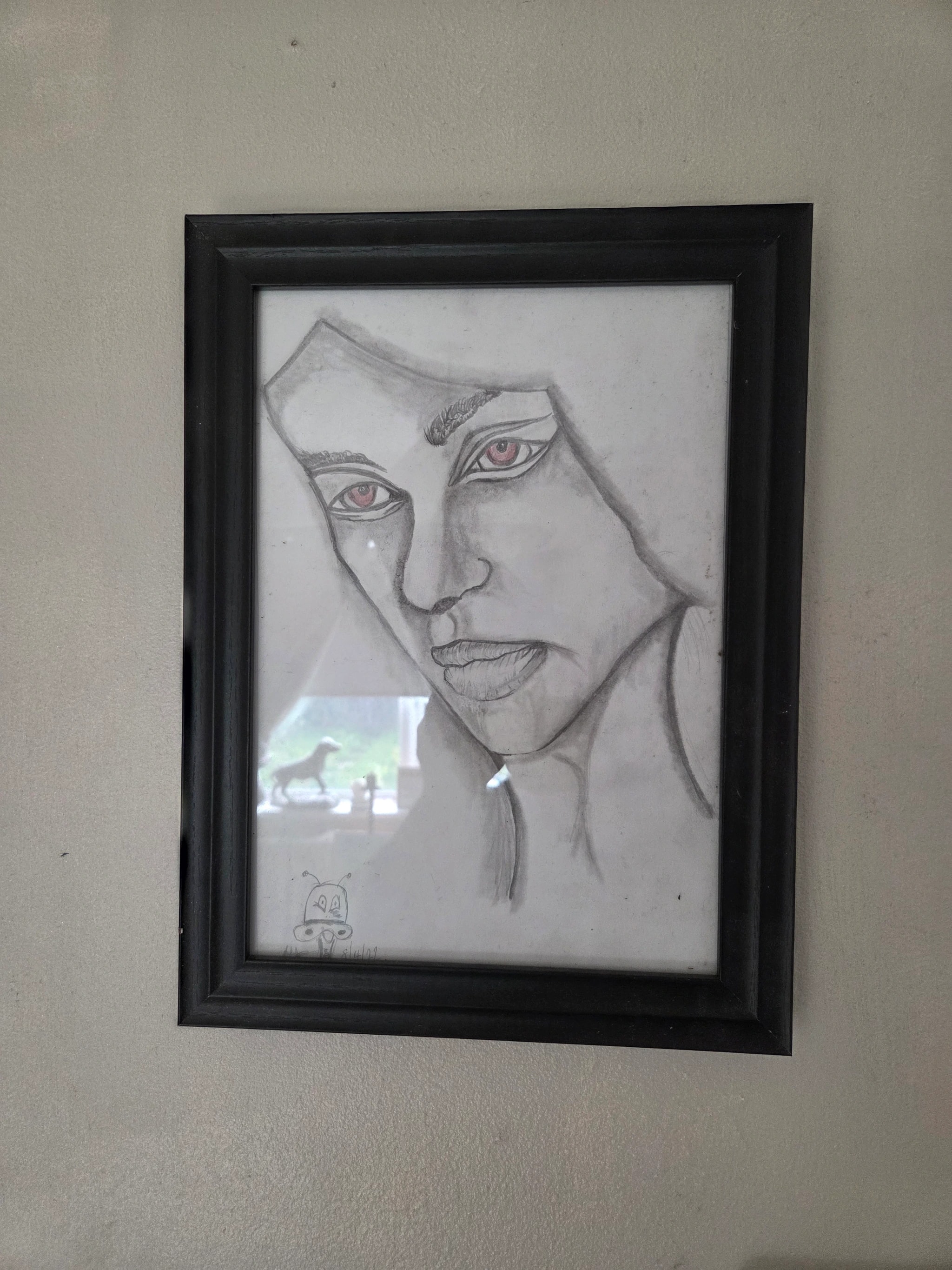 Ethereal Gaze: A Captivating Portrait of Introspection and Emotion
