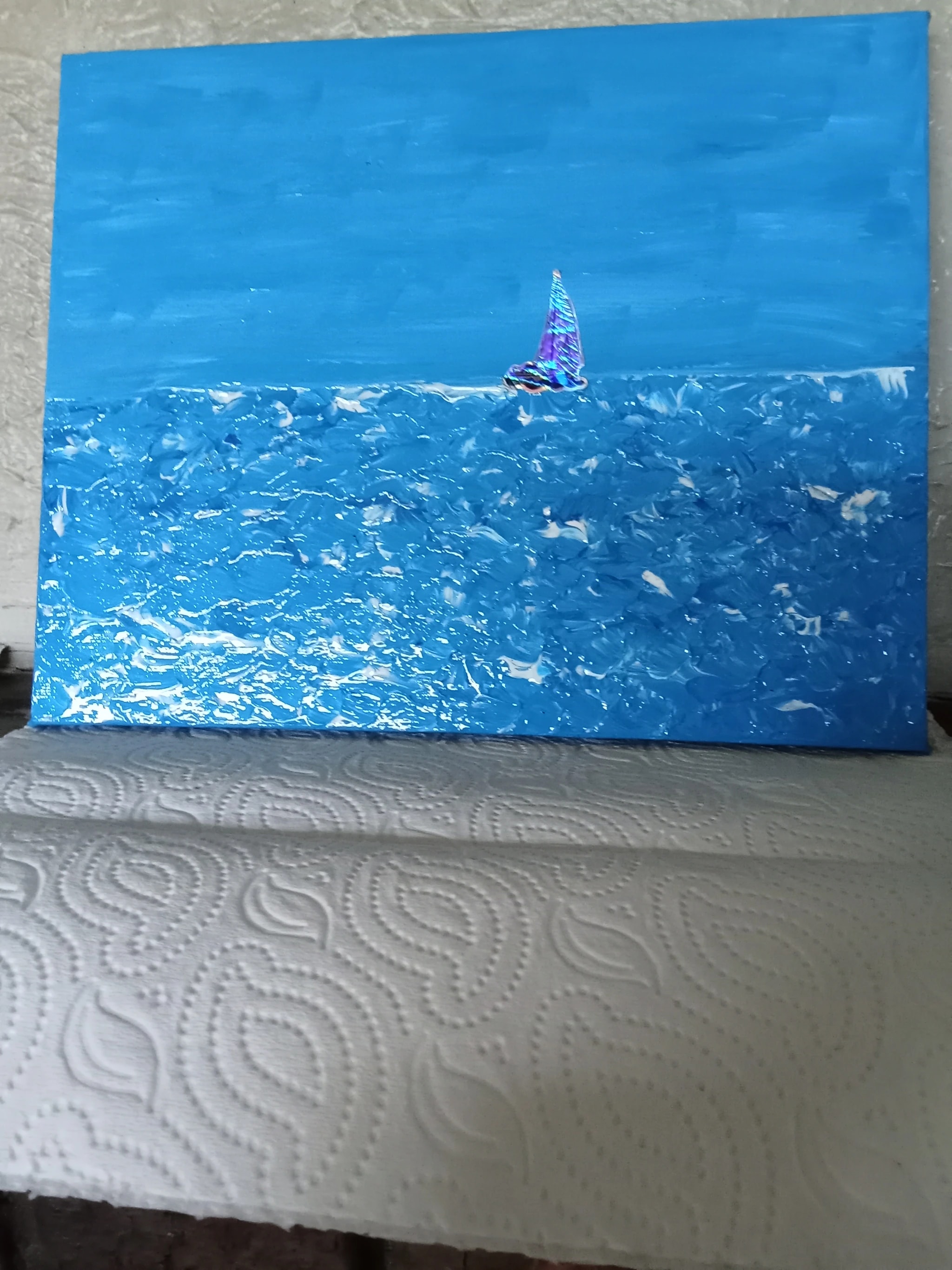 Ocean Sailboat