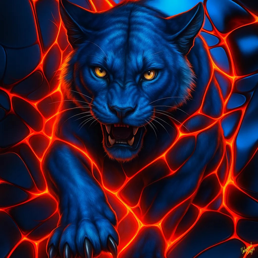 Blue Tiger Escape