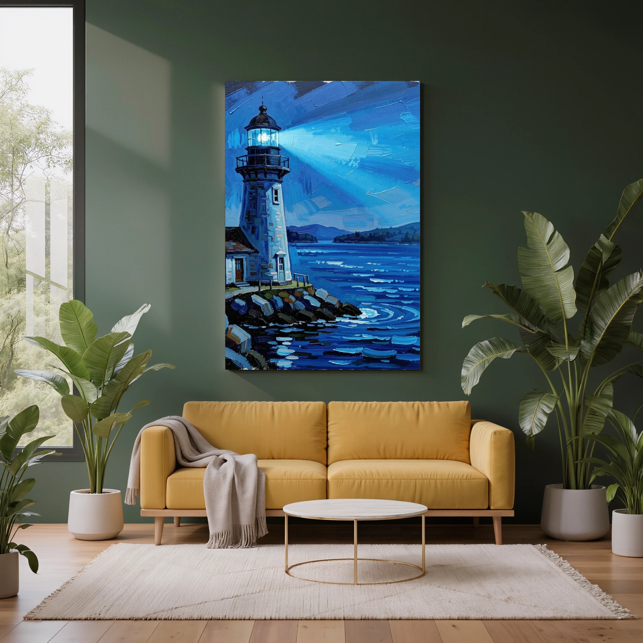 Lighthouse by the Sea
