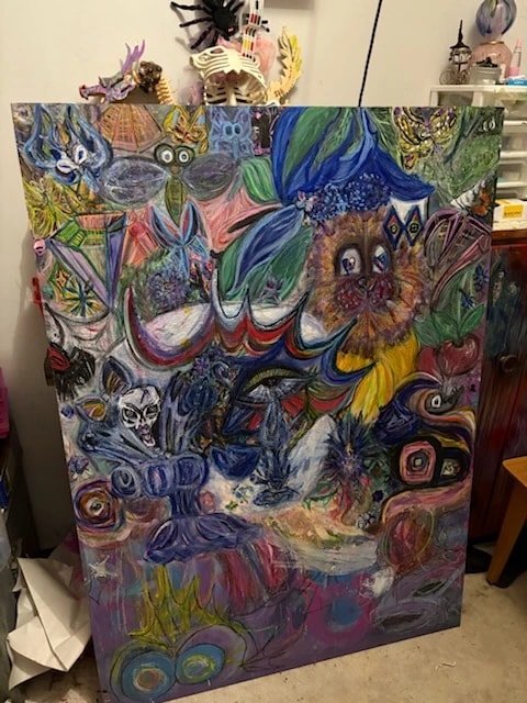 Whimsical Dreams: A Kaleidoscope of Color and Emotion