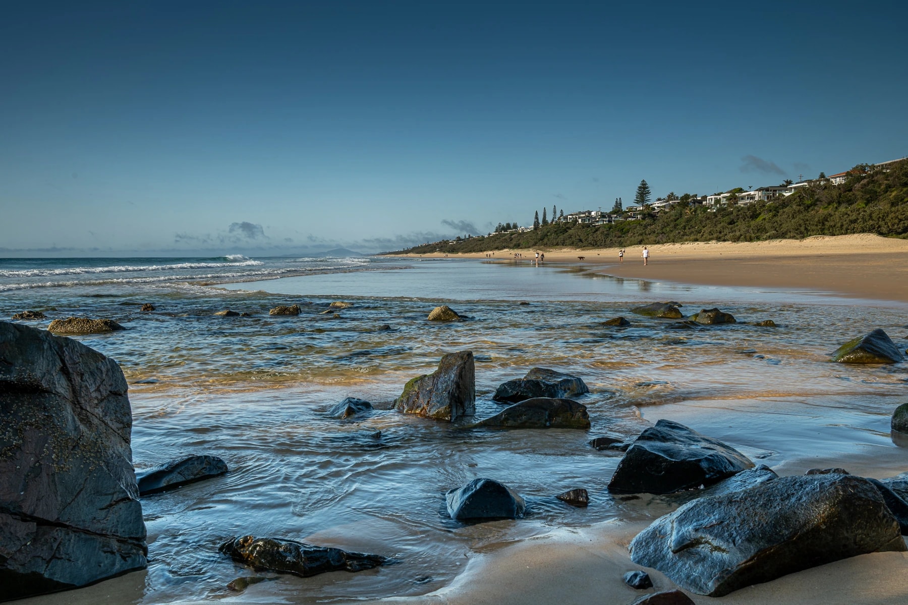 Rocky Shoreline at Low Tide
