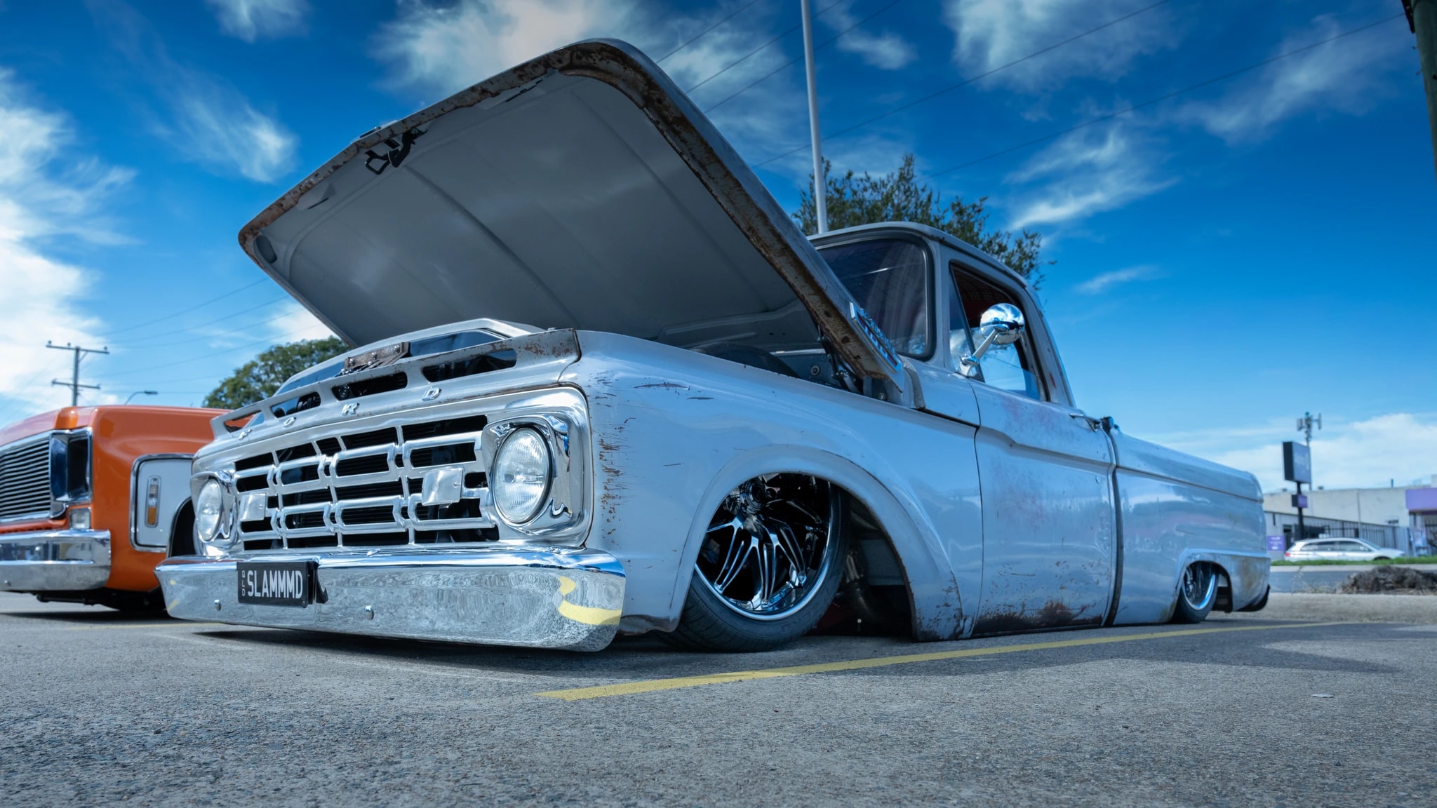 Slammed Ford Pickup