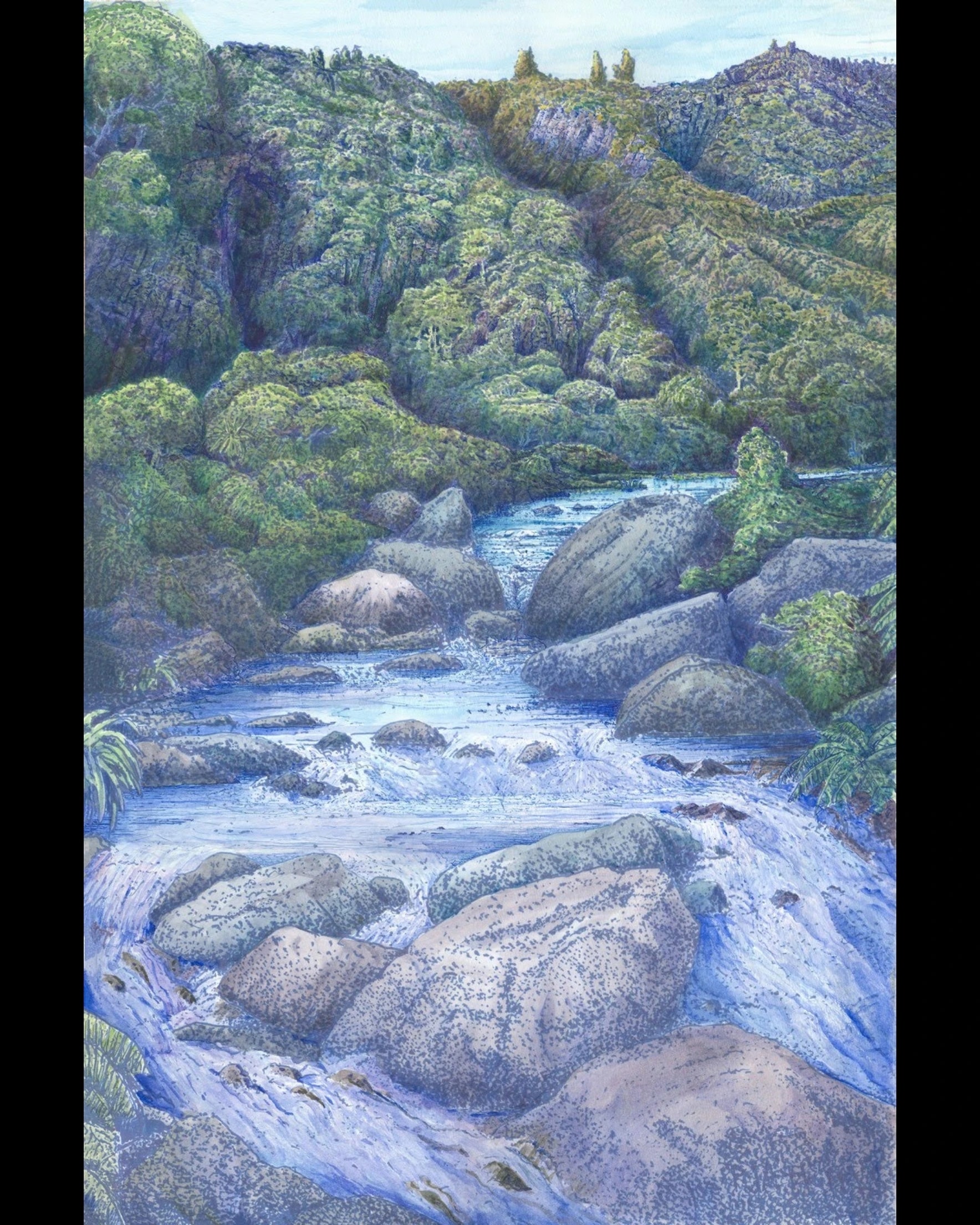 Mountain Stream Flow