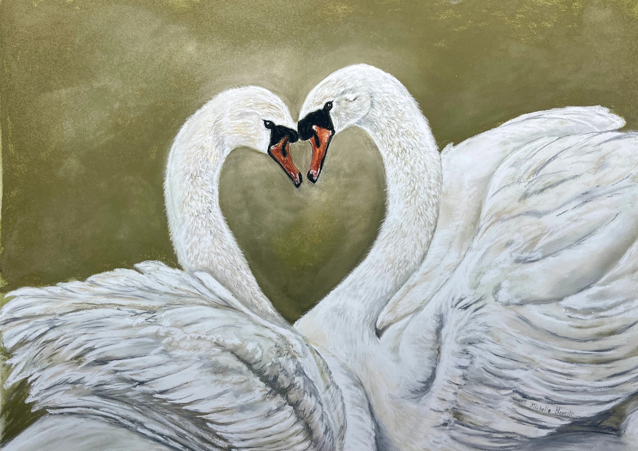 Swan Embrace