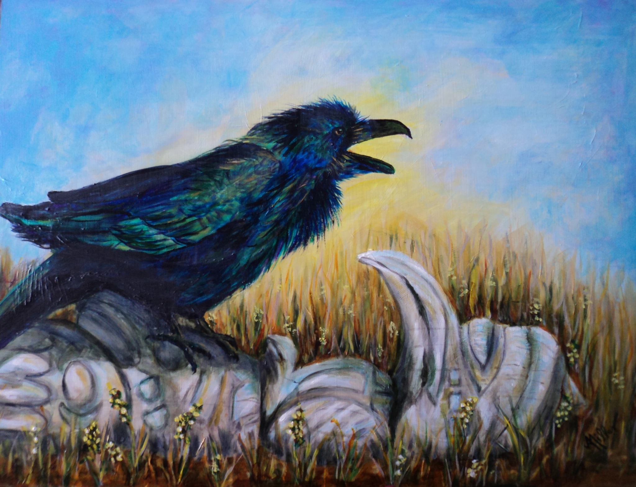 Blue Raven