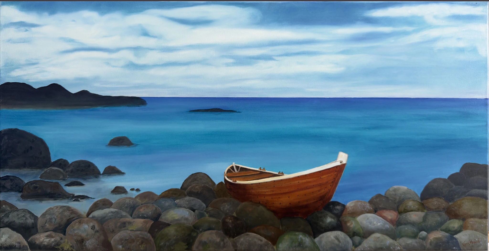 Boat on Pebbles