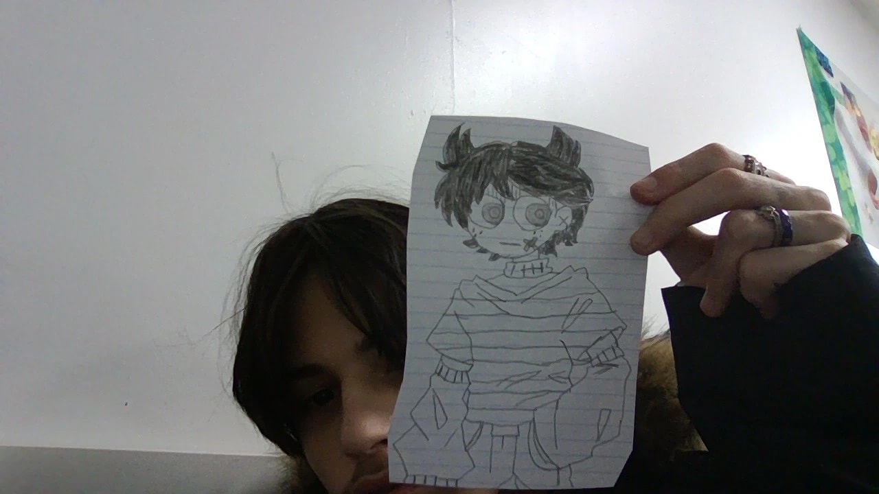 Mysterious Character Sketch