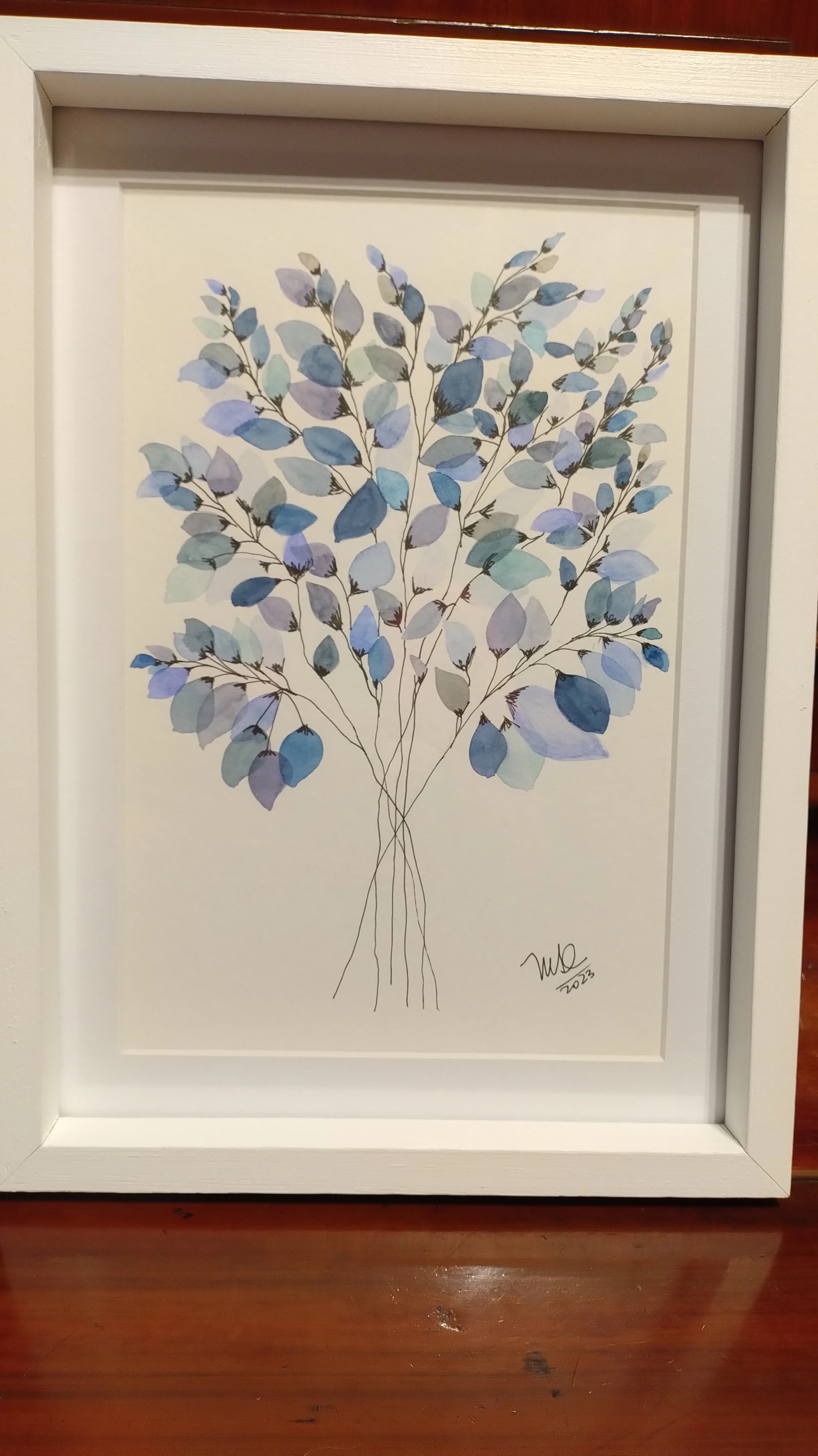 Blue Leaf Tree