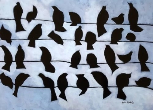 Classic Birds on a Wire