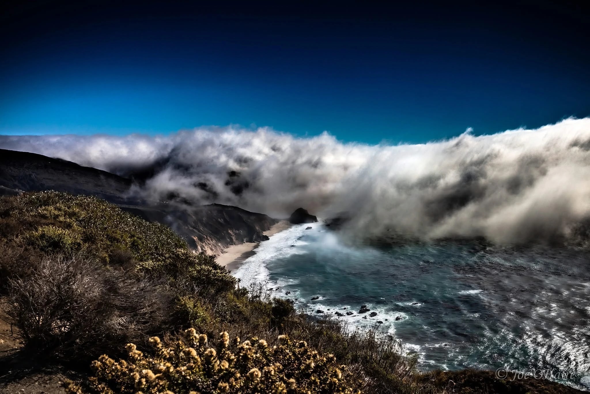 Misty Shoreline