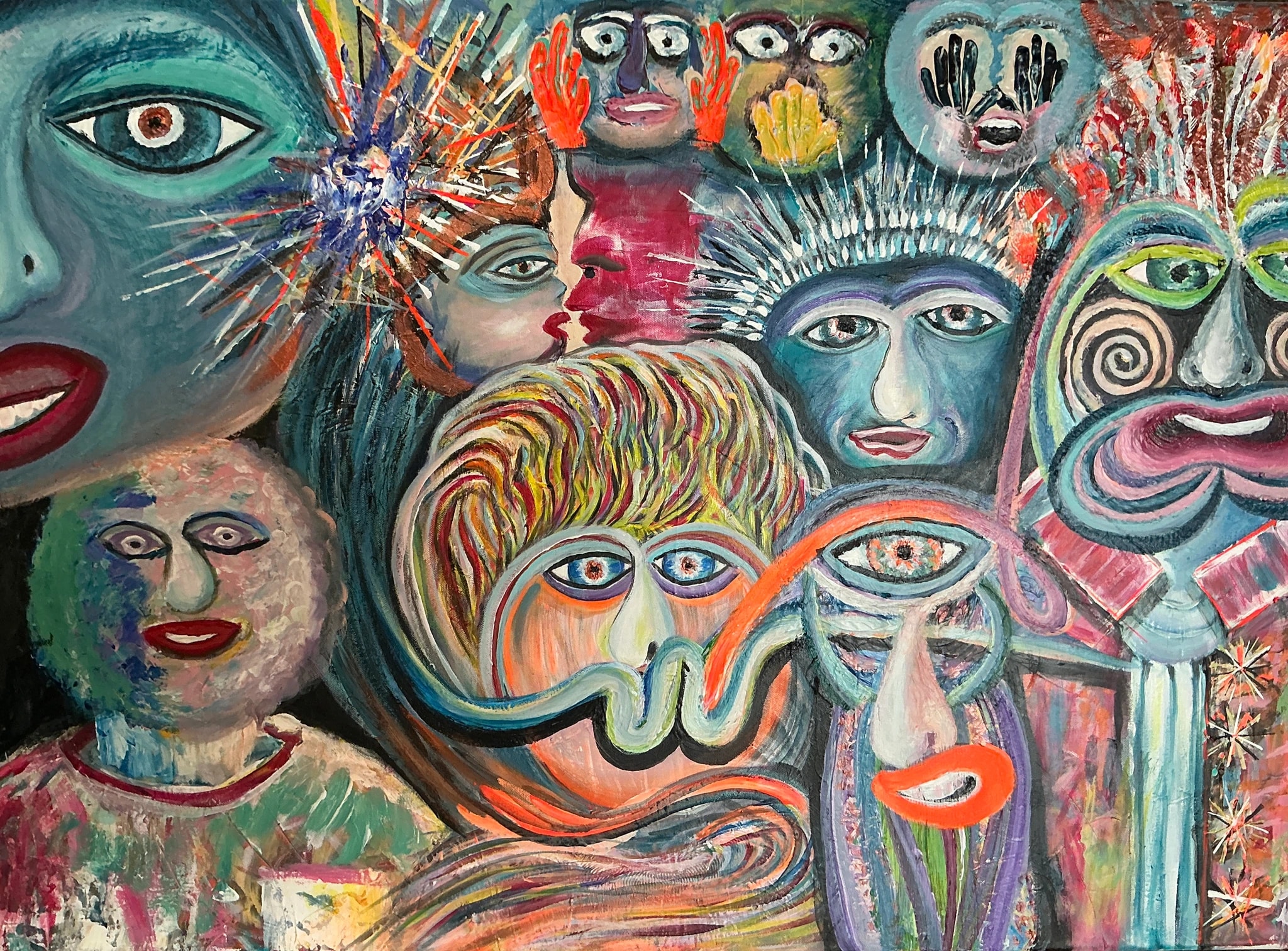 Gathered Faces