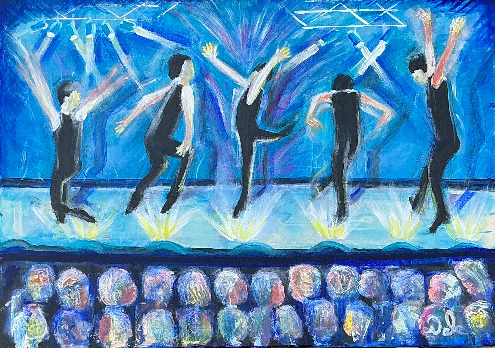 Blue Stage Dance