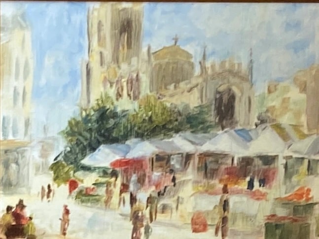 Market Day Blur