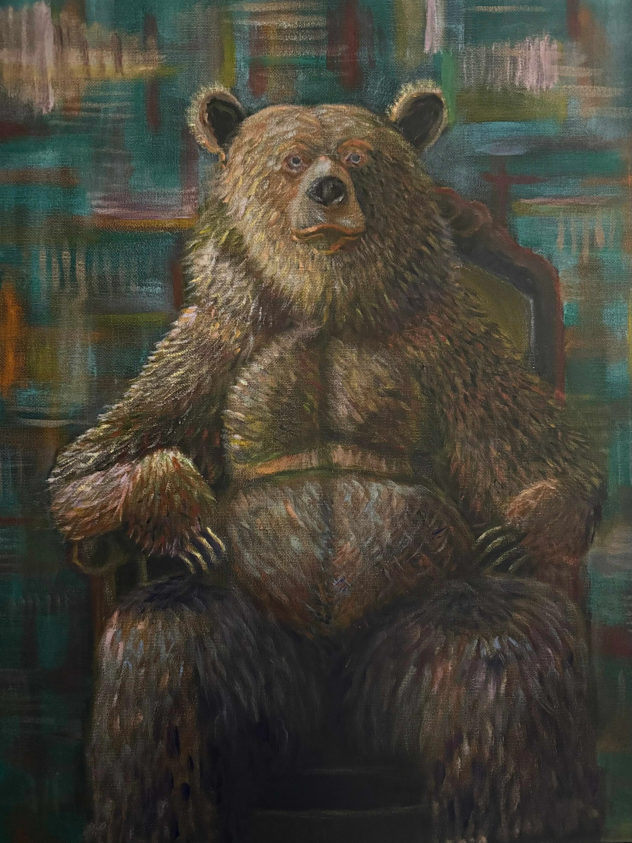 Bear in the Chair