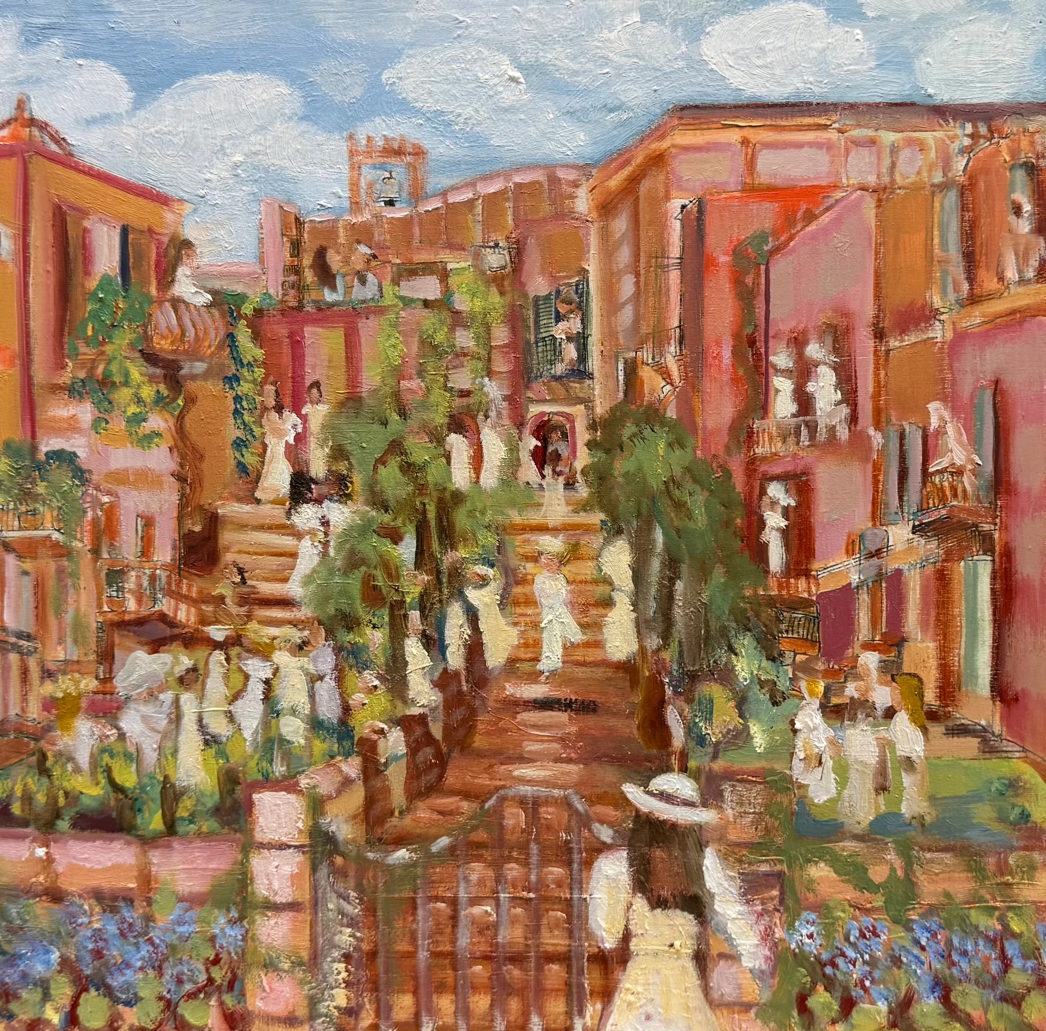 Mediterranean Courtyard Market