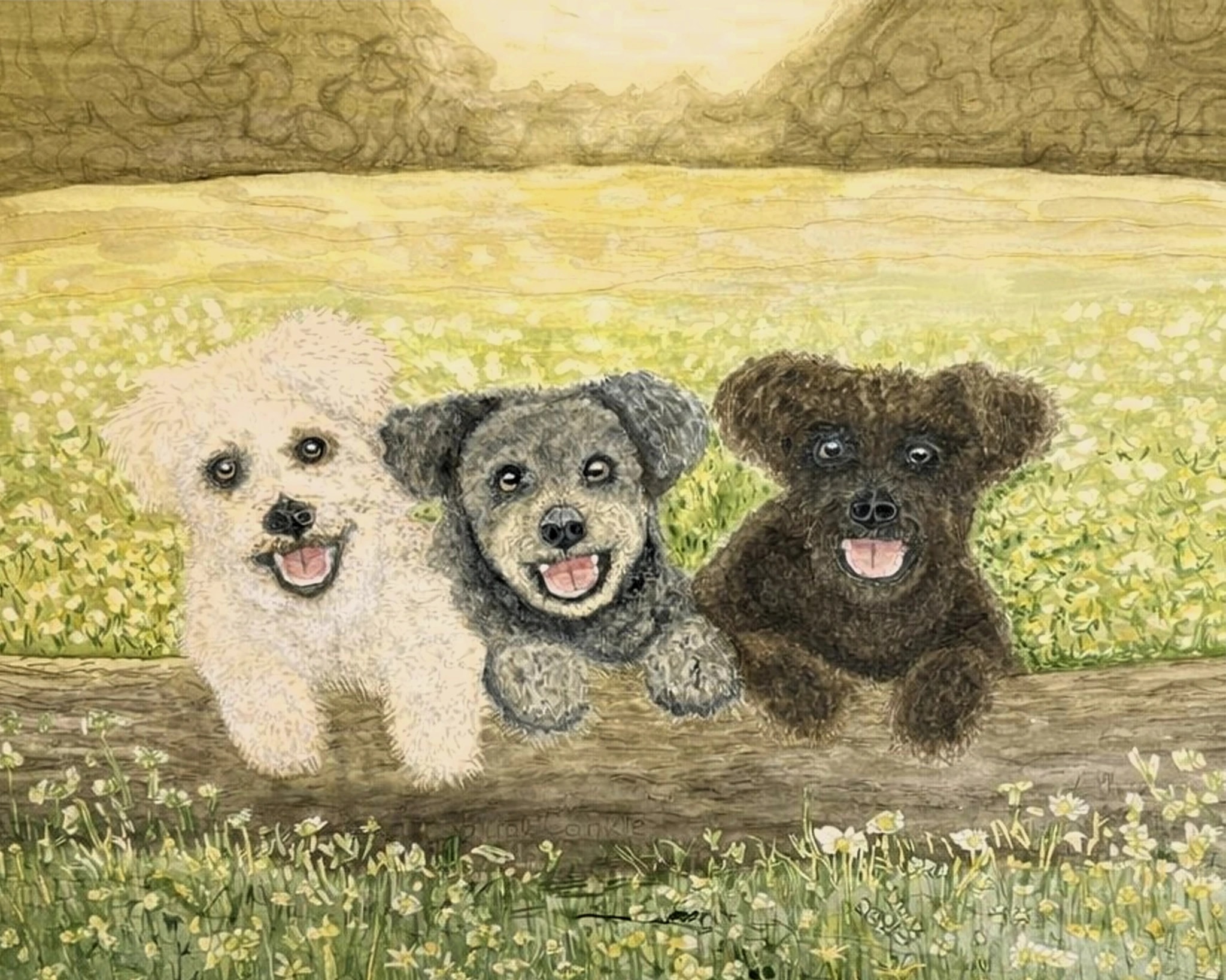 Molly, Ammie, and Kodi