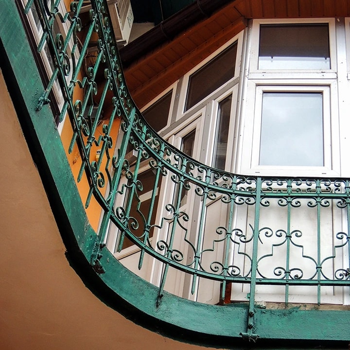 Curved Ironwork