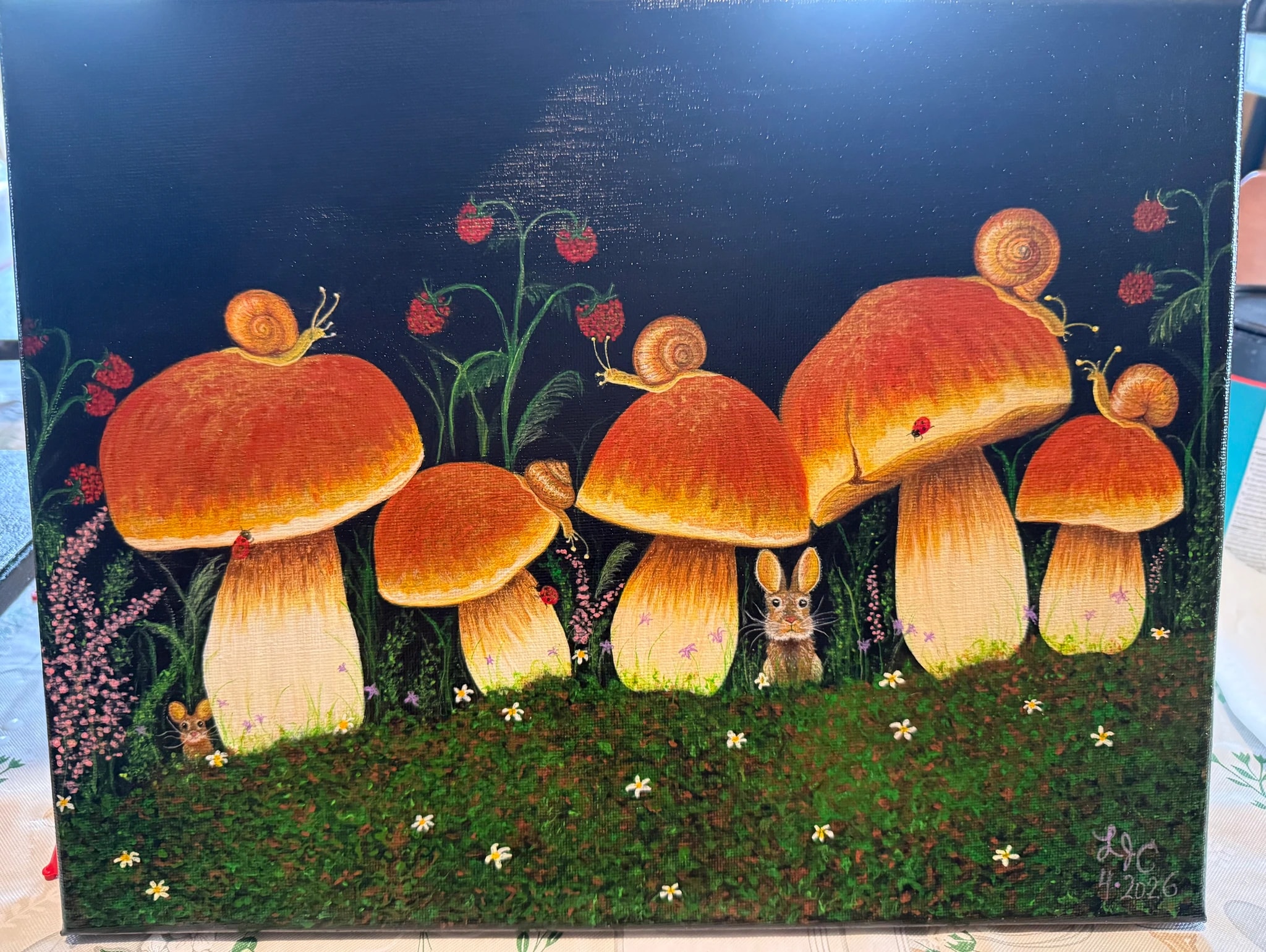 Mushroom Meadow Gathering