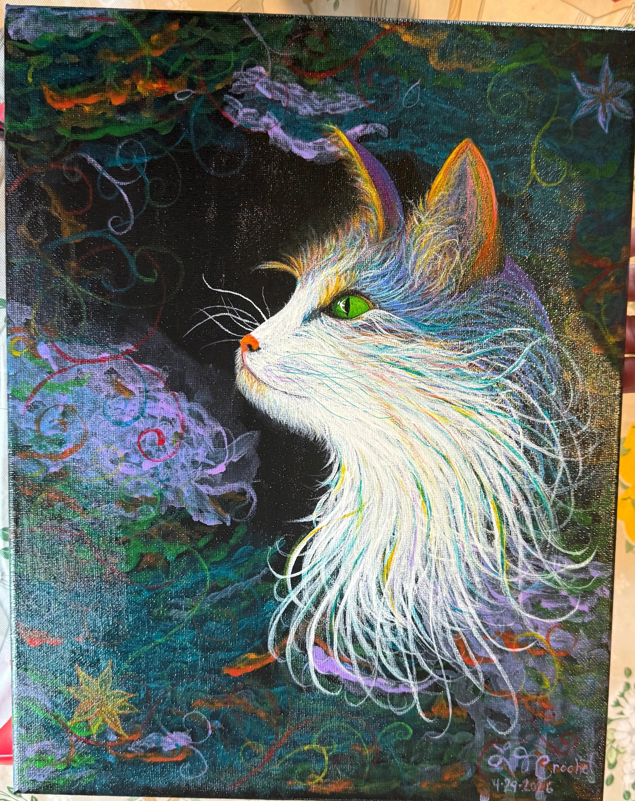 Emerald-Eyed Cat