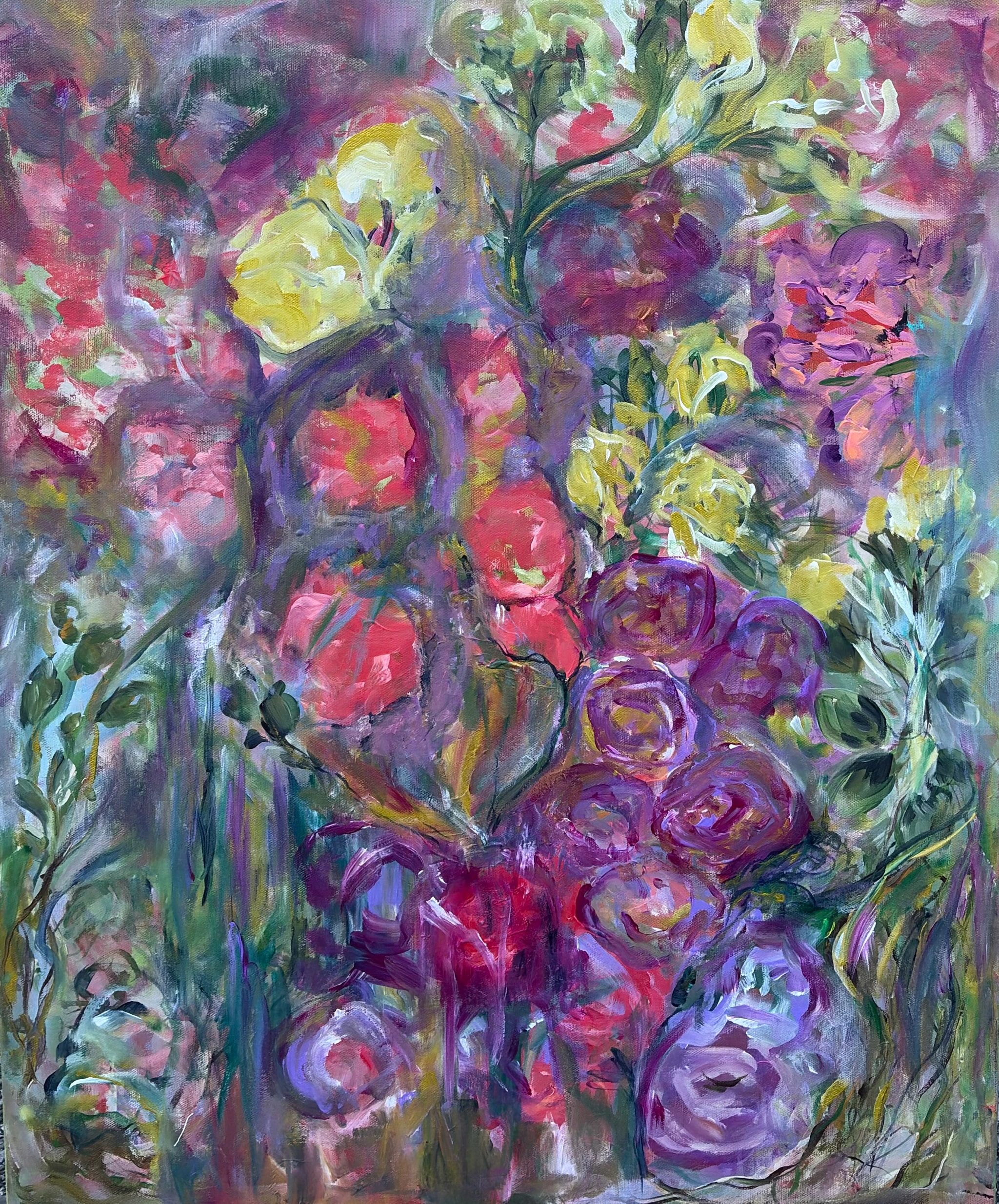 Abstract Flower Study