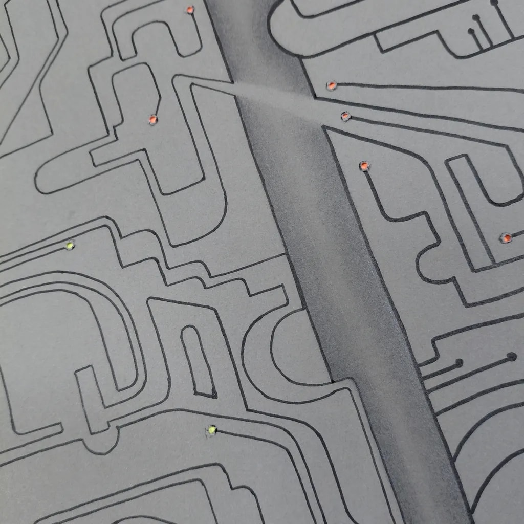 Labyrinthe Détail 2